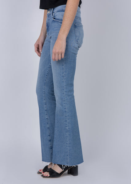 Ramy Brook Helena High-Rise Flare Jean in Medium Wash - 27