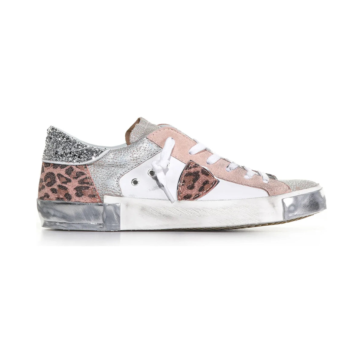 Philippe Model PRSX Sneakers Leopard Glitter h CoatTails