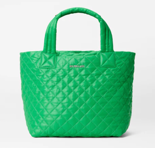 MZ Wallace Coral Large Metro Tote Deluxe