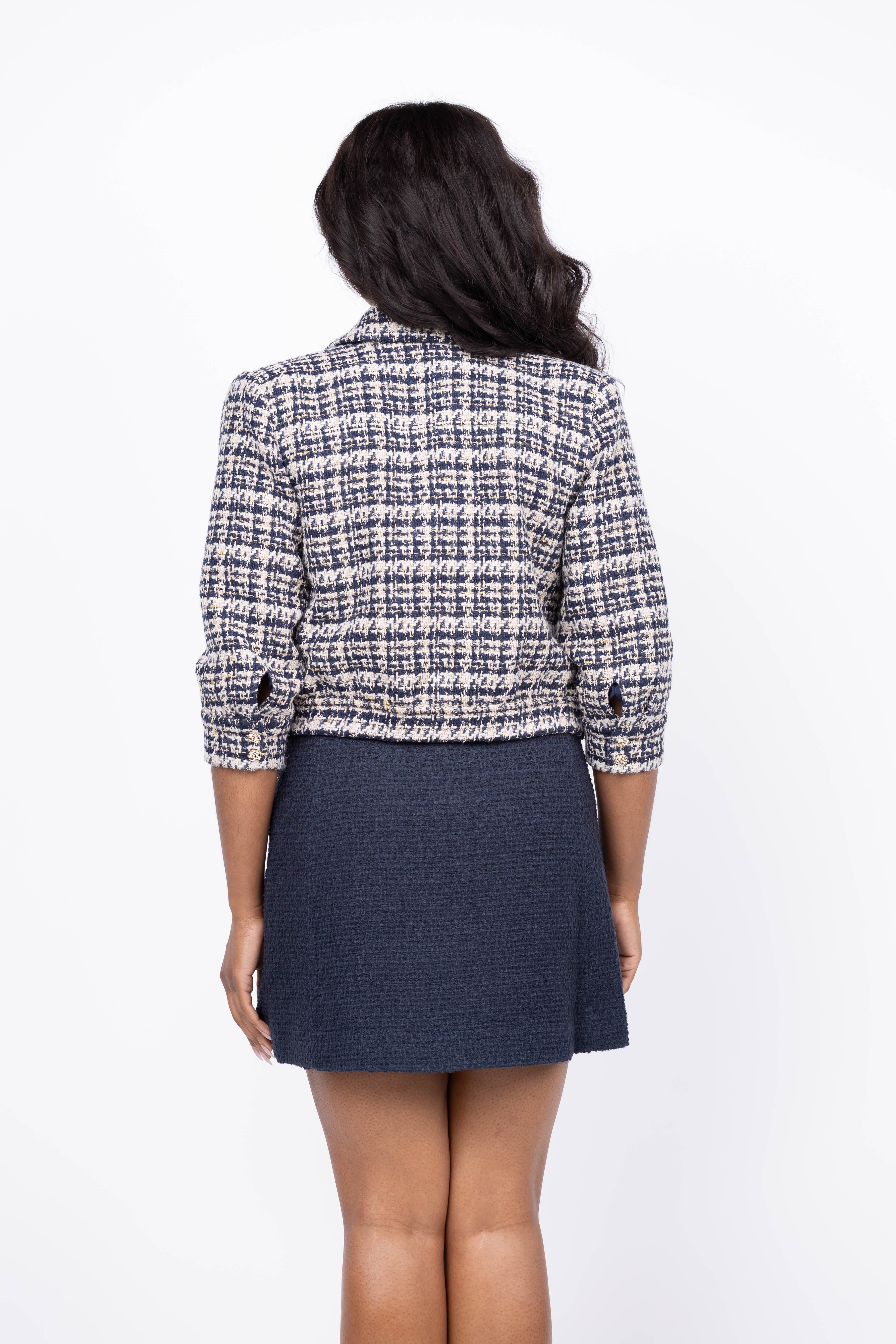 【mhamu】2021AW YLÈVE / TWEED COLLAR CO Gunclub Check Cheviot Tweed Utility Jacket | Thom Browne
