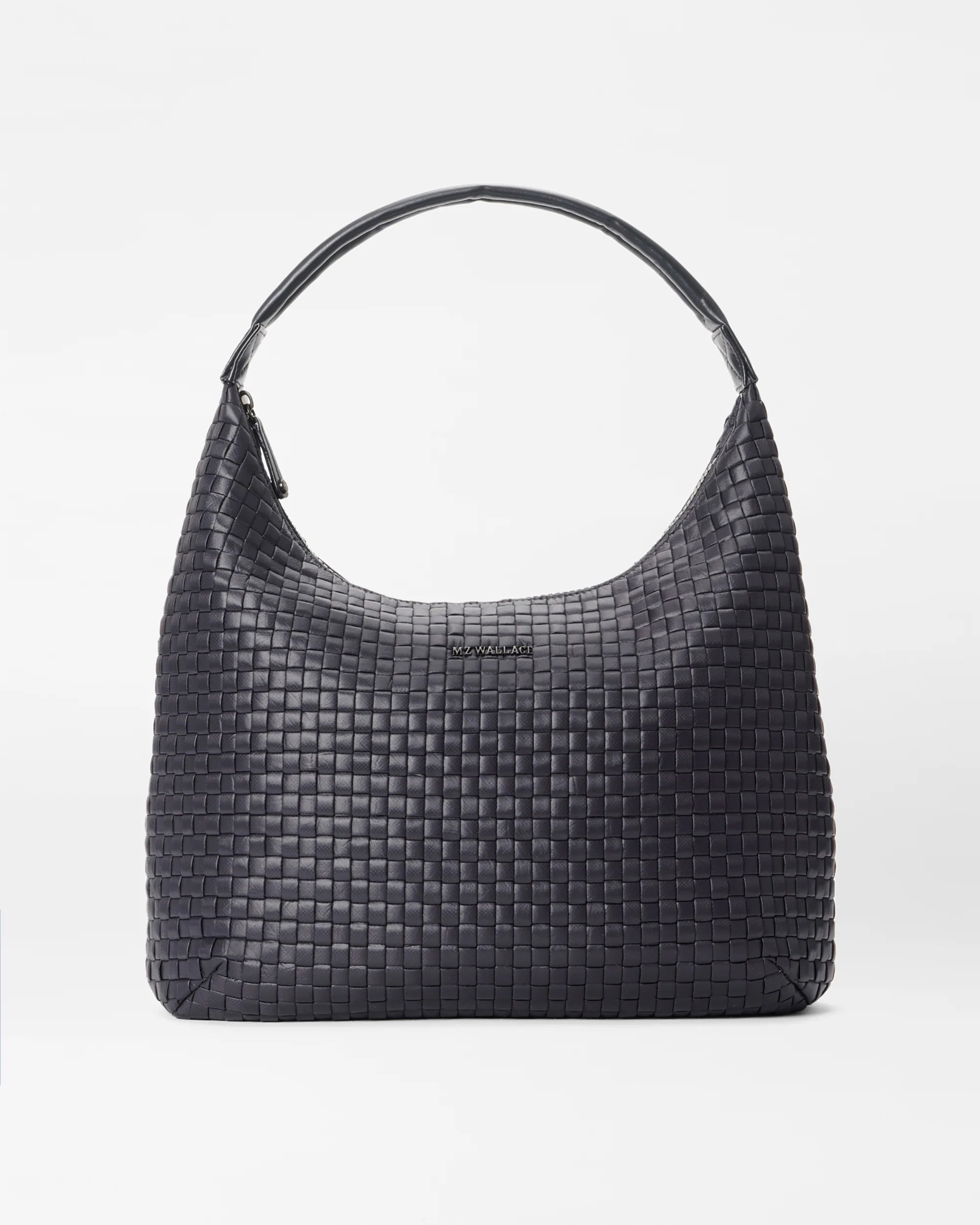 MZ Wallace Black Large Woven Shoulder