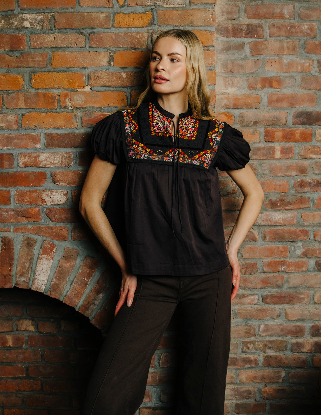 MOLLY TOP-CREME main image 0