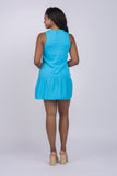 Nation LTD Harumi Combo Mini Dress in Turks and Caicos