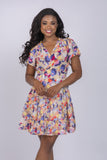 Caballero Collection Amala Dress in Stamped Floral