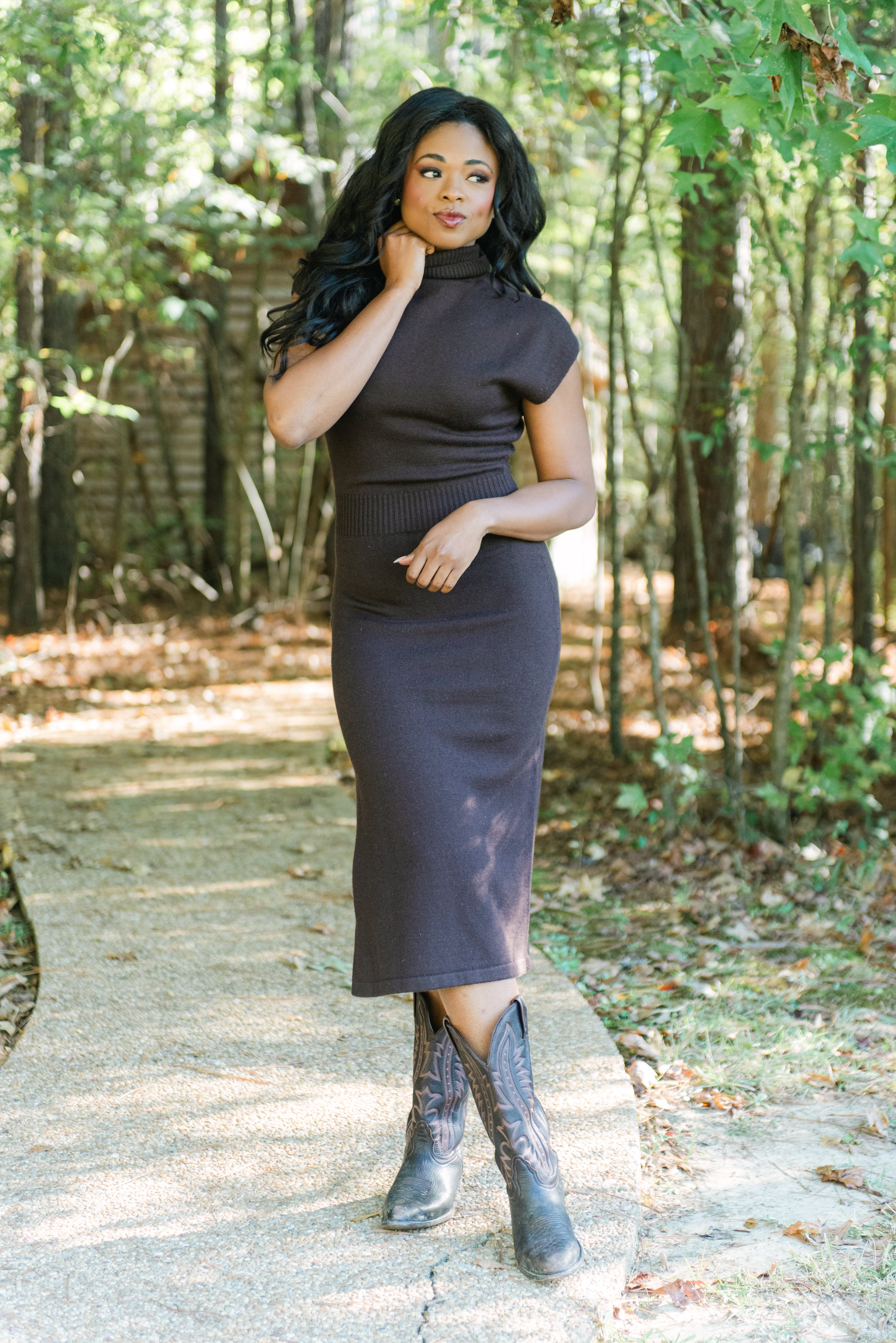 Ramy Brook Natalie Dress in Boho Brown