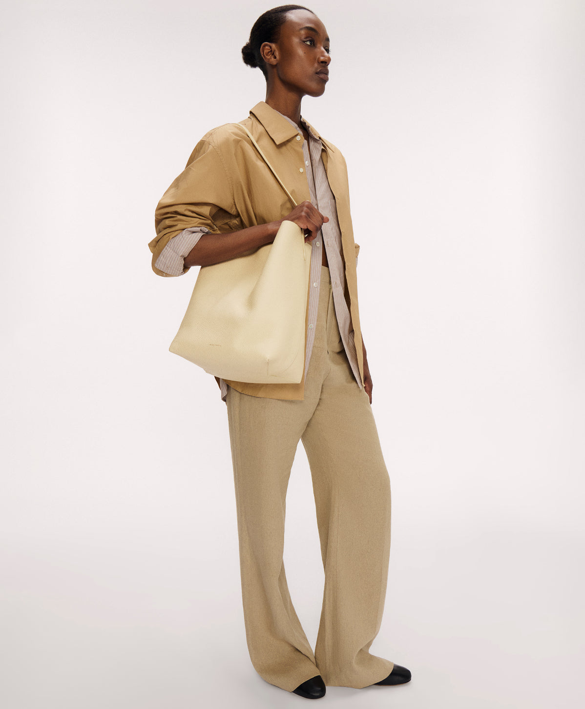 Mansur Gavriel Everyday Cabas in Jasmine