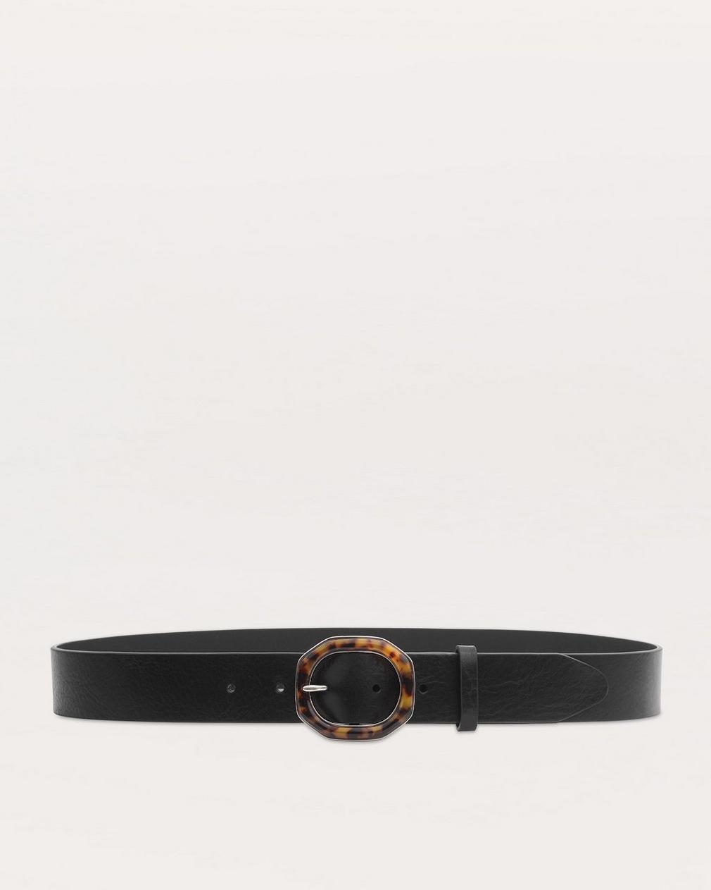 Rag & Bone Audrey Belt in Black Tortoise display picture 2