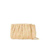 Loeffler Randall Brit Flat Pleated Pouch in Natural