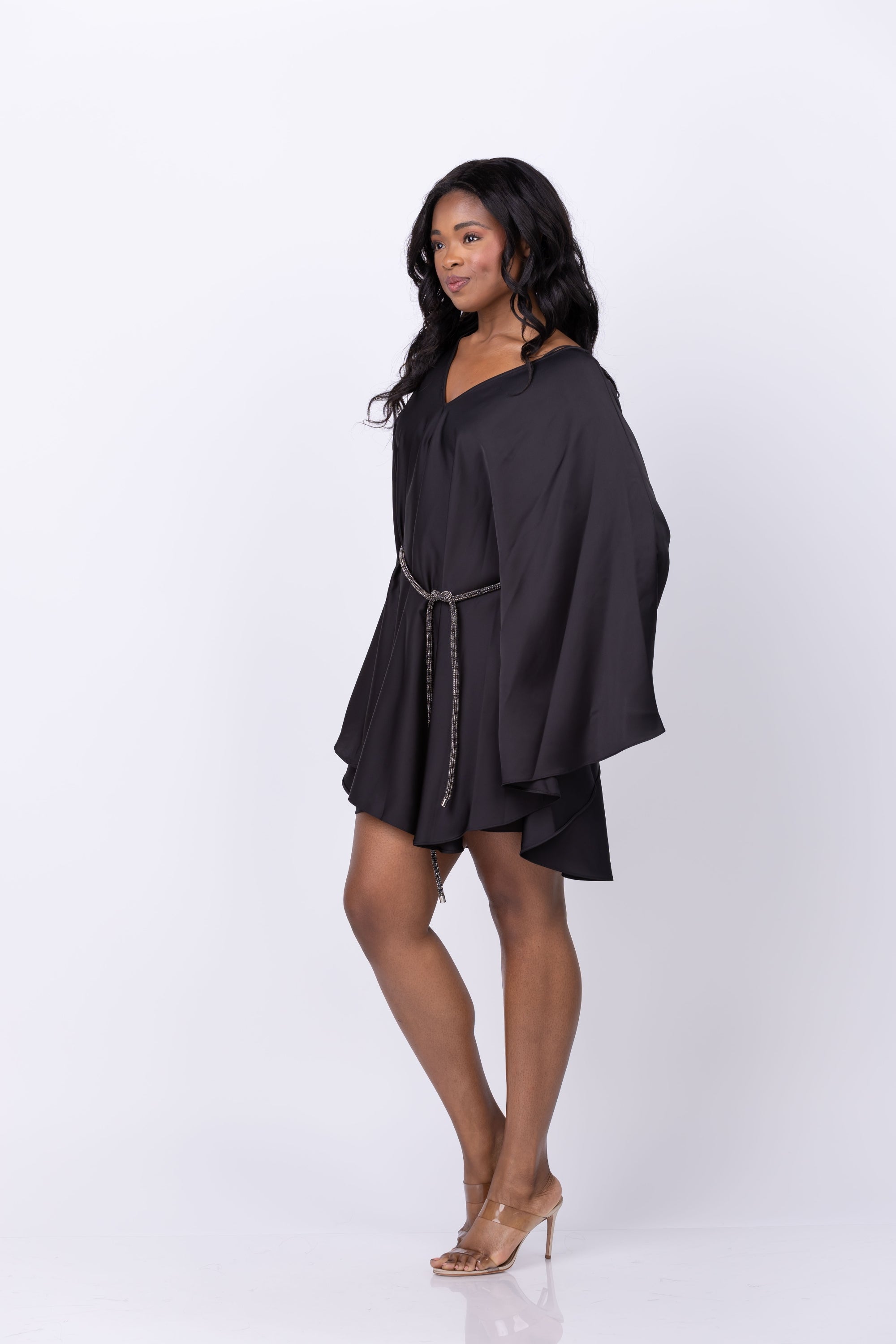 white christmas dresses Halston Ola Dress, Black / 4