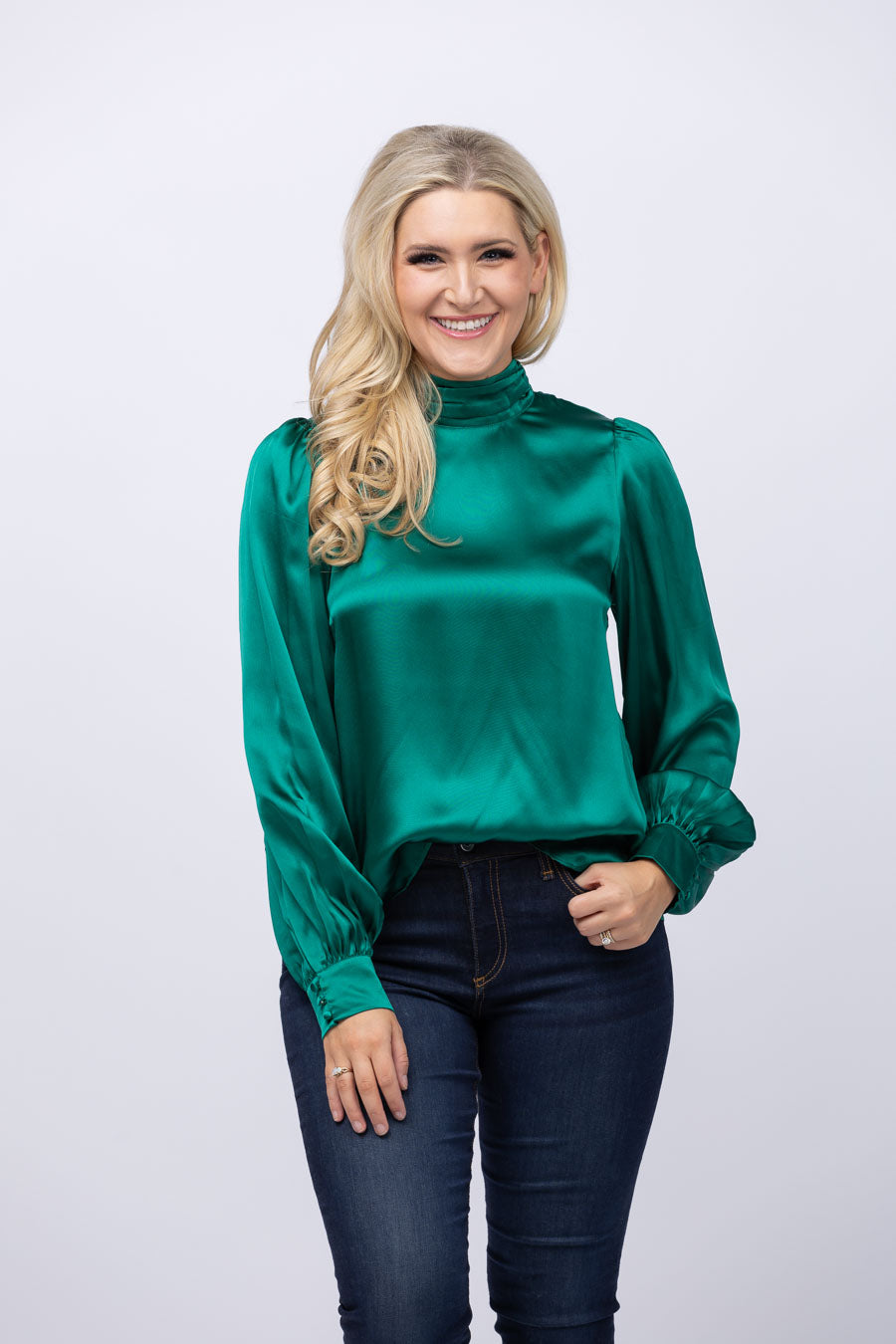 Cami NYC Nurys Top in Winter Green