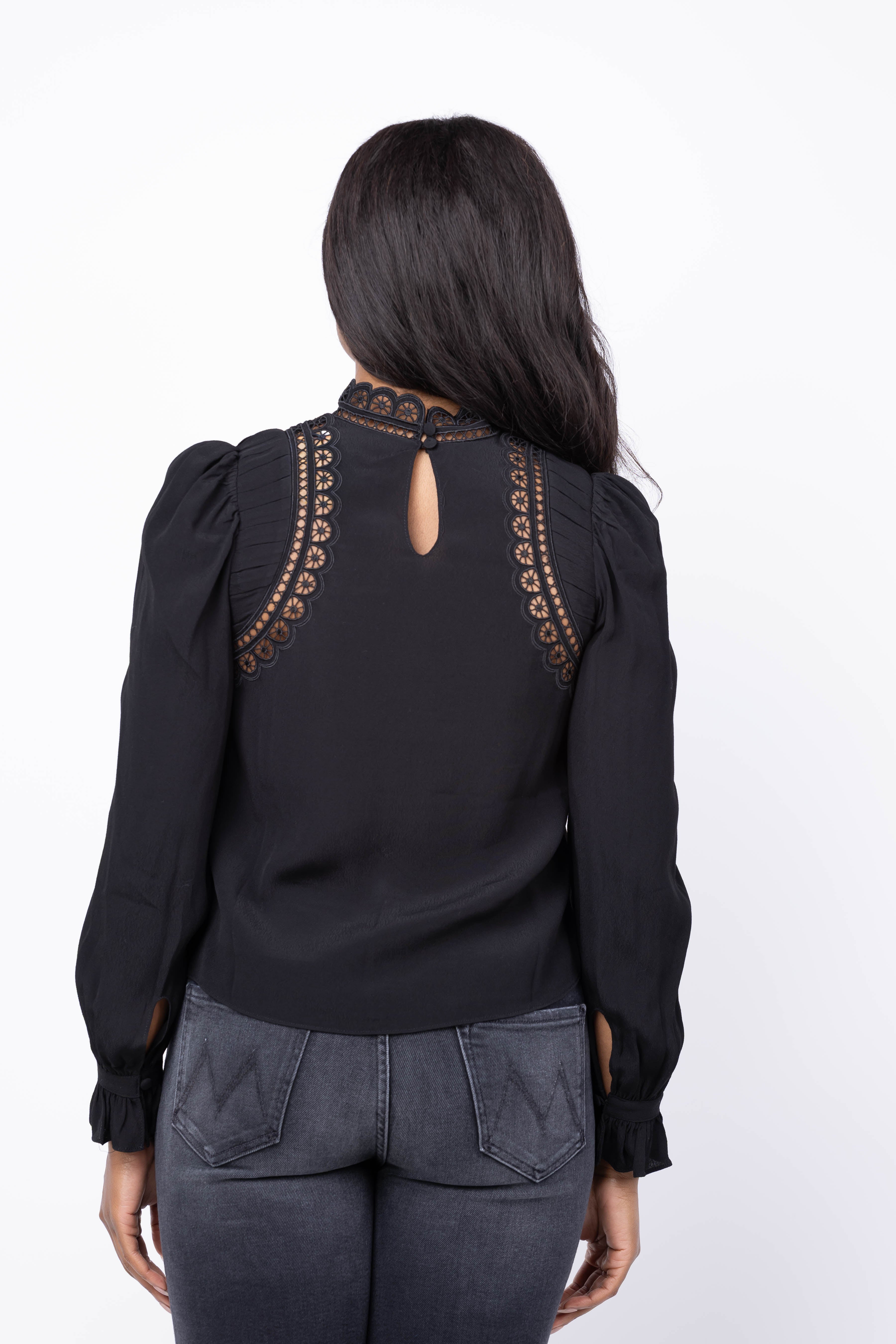 Love The Label Fiona Top in Black