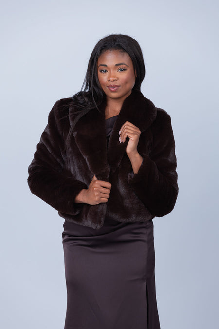 Love token hot sale fur jacket