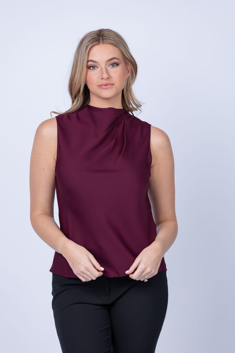 Vince clearance sleeveless turtleneck