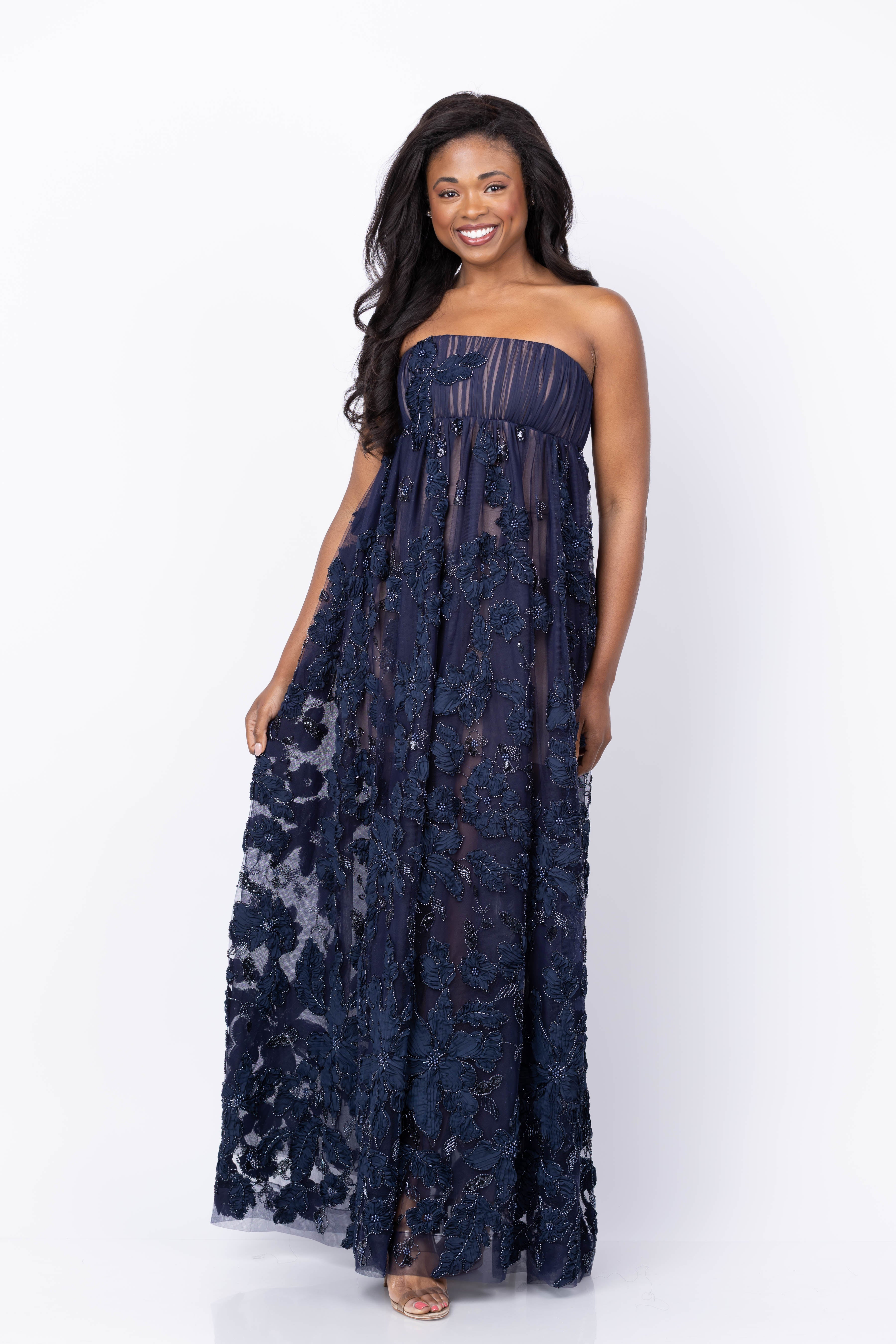 Helsi Beatrice Dress In Midnight Blue