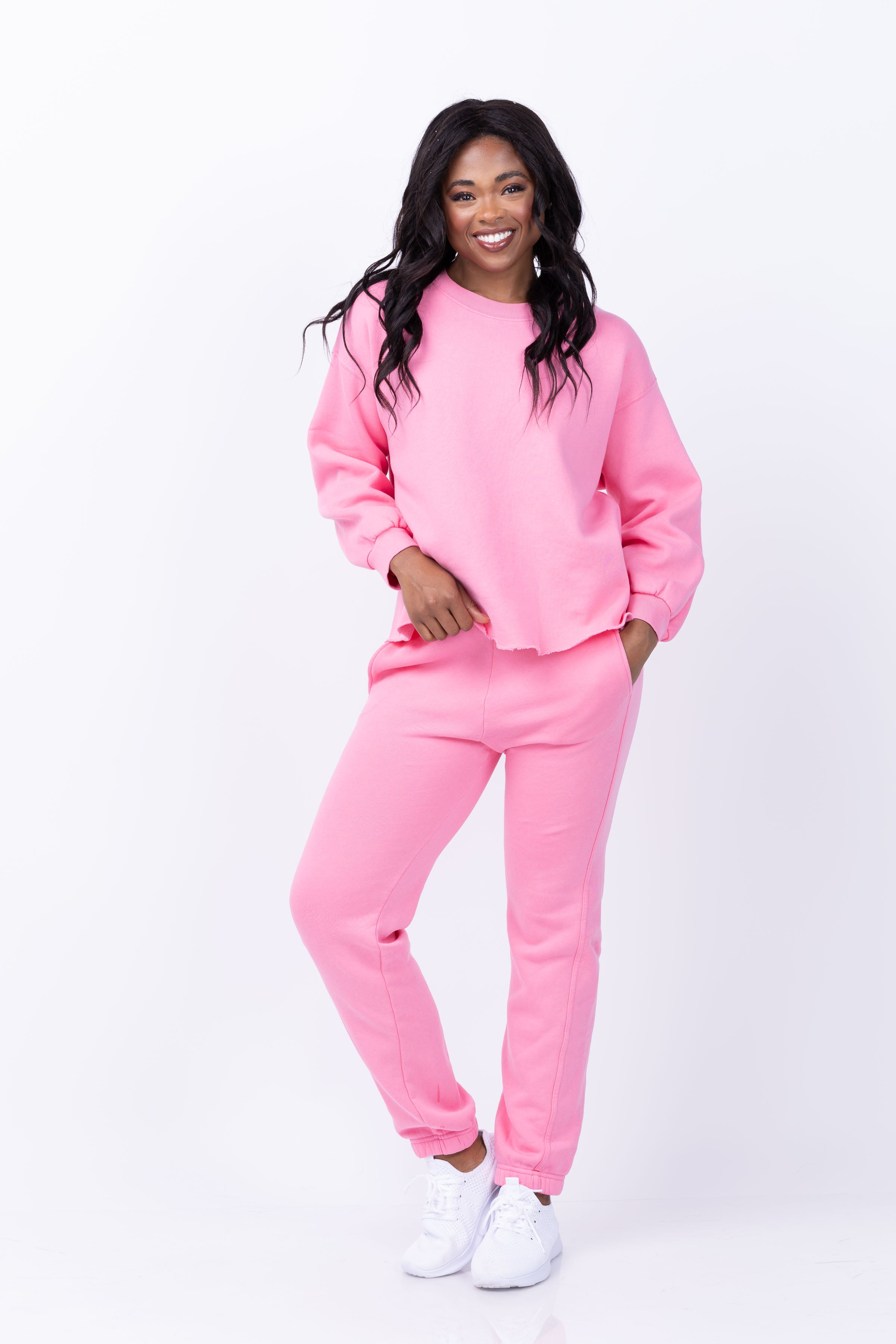 Xirena Davis Sweatpant in Pink Tulip