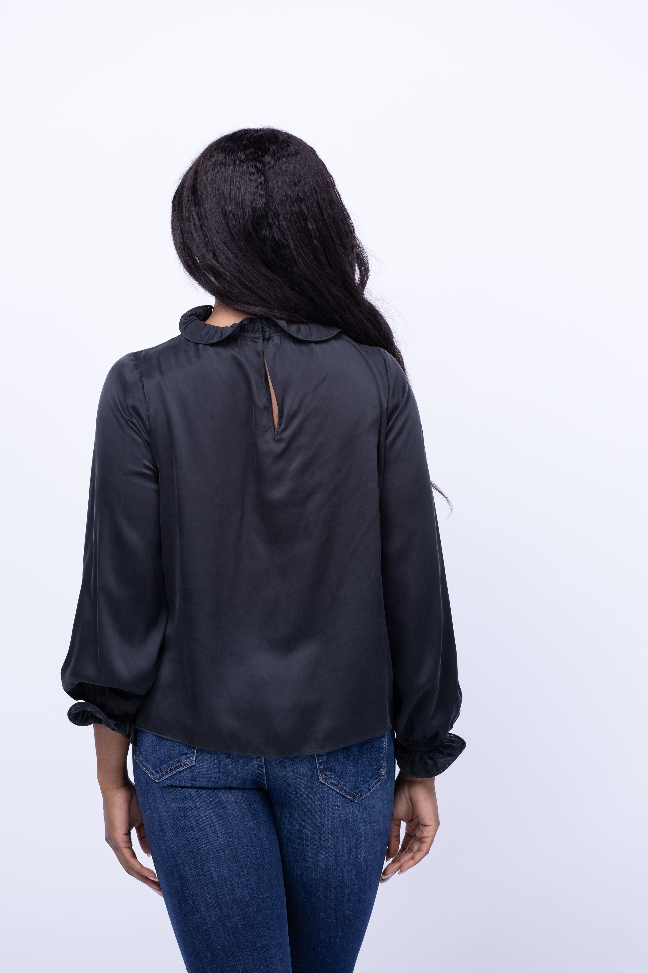 Christy Lynn Lulu Blouse in Black