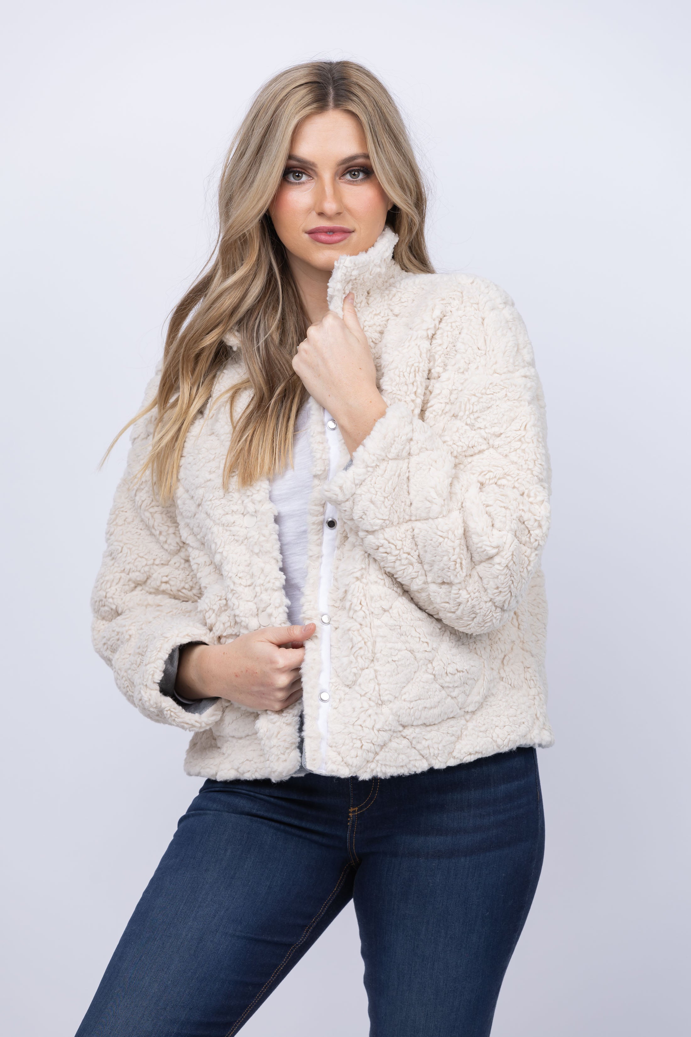 Dylan fuzzy jacket best sale