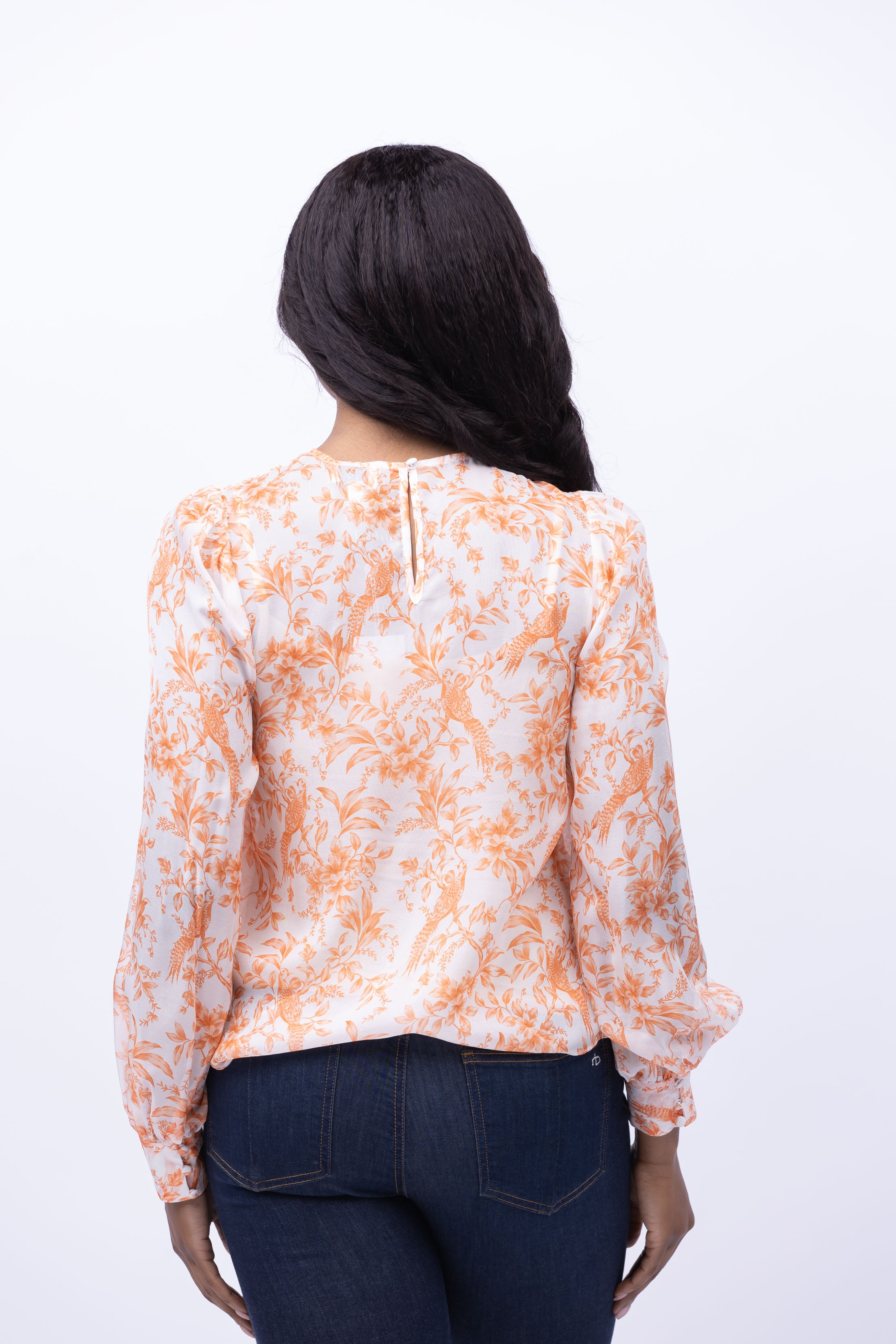 Cami Nyc Analys Top In Papaya Toile CoatTails