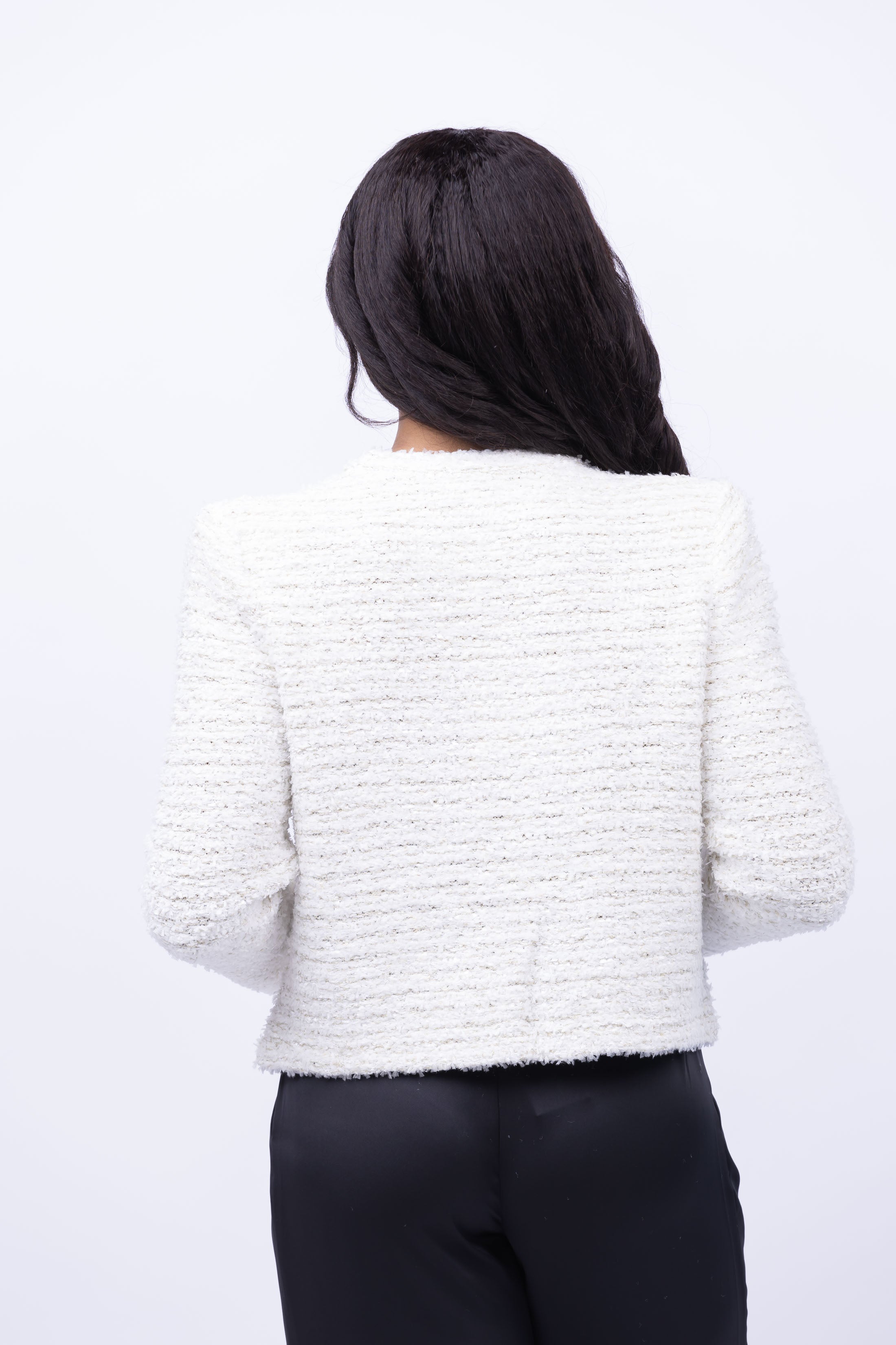 Milly boucle discount cardigan jacket