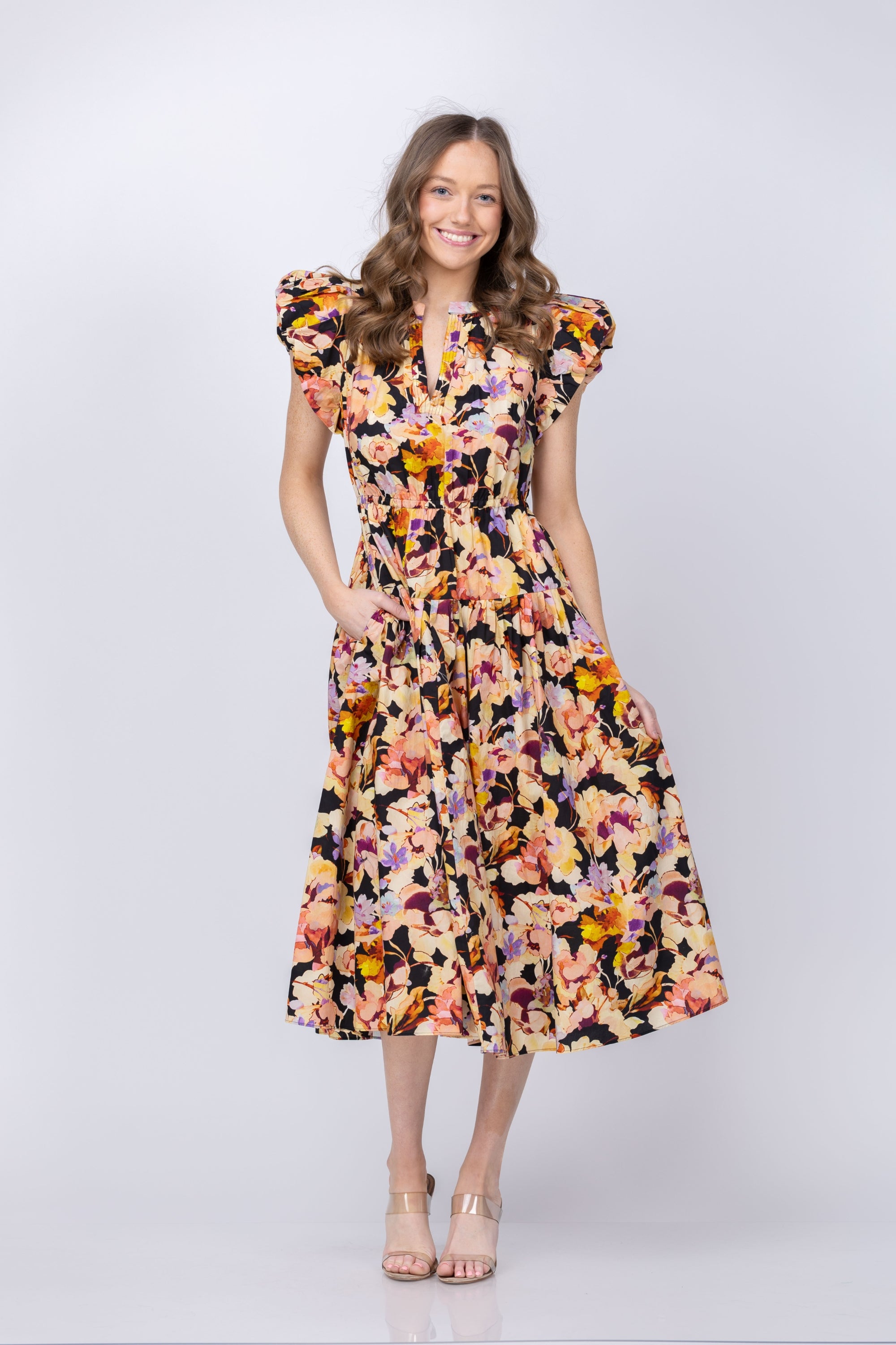 ulla johnson cocktail dress Ulla Johnson | Women's Idra Lace Applique in Yellow Silk Sleevless Maxi Dress Size 12 | Evening Dress | Wedding Guest Dresses