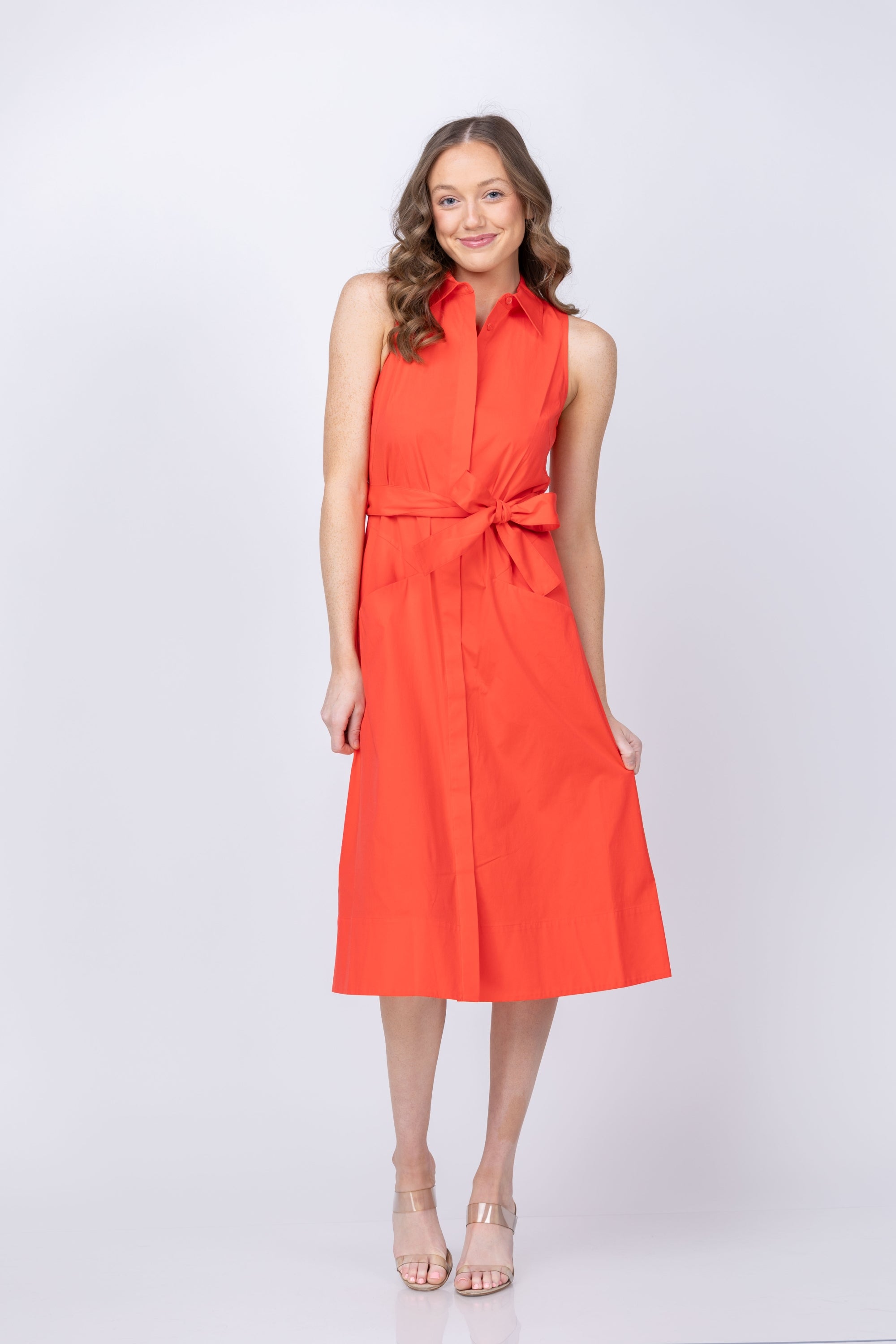 Ramy Brook Darcey Dress in Crimson
