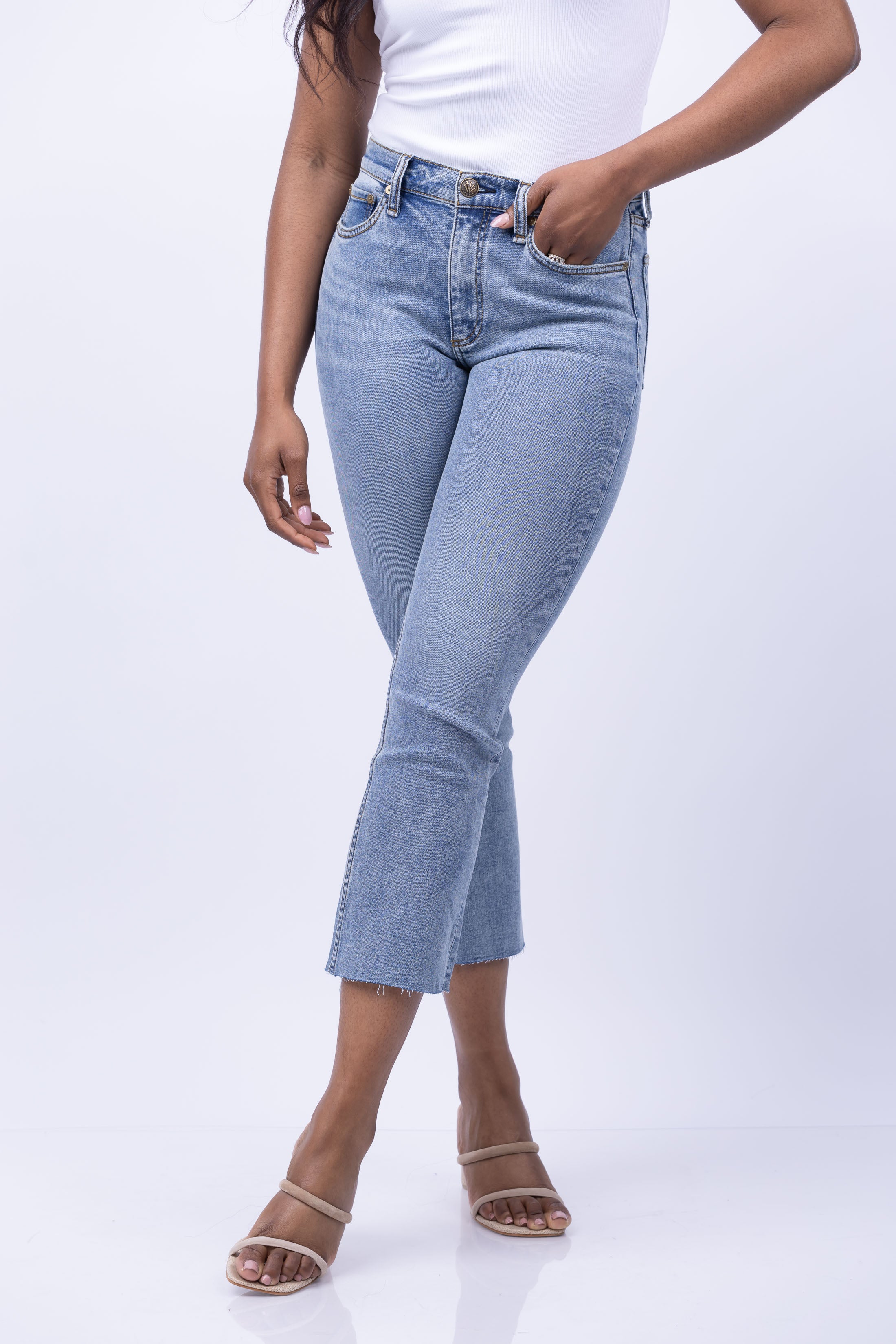 rag & bone Peyton ジーンズ サイズ25 rag & bone Peyton Mid-Rise Ankle Bootcut Jeans in Austin