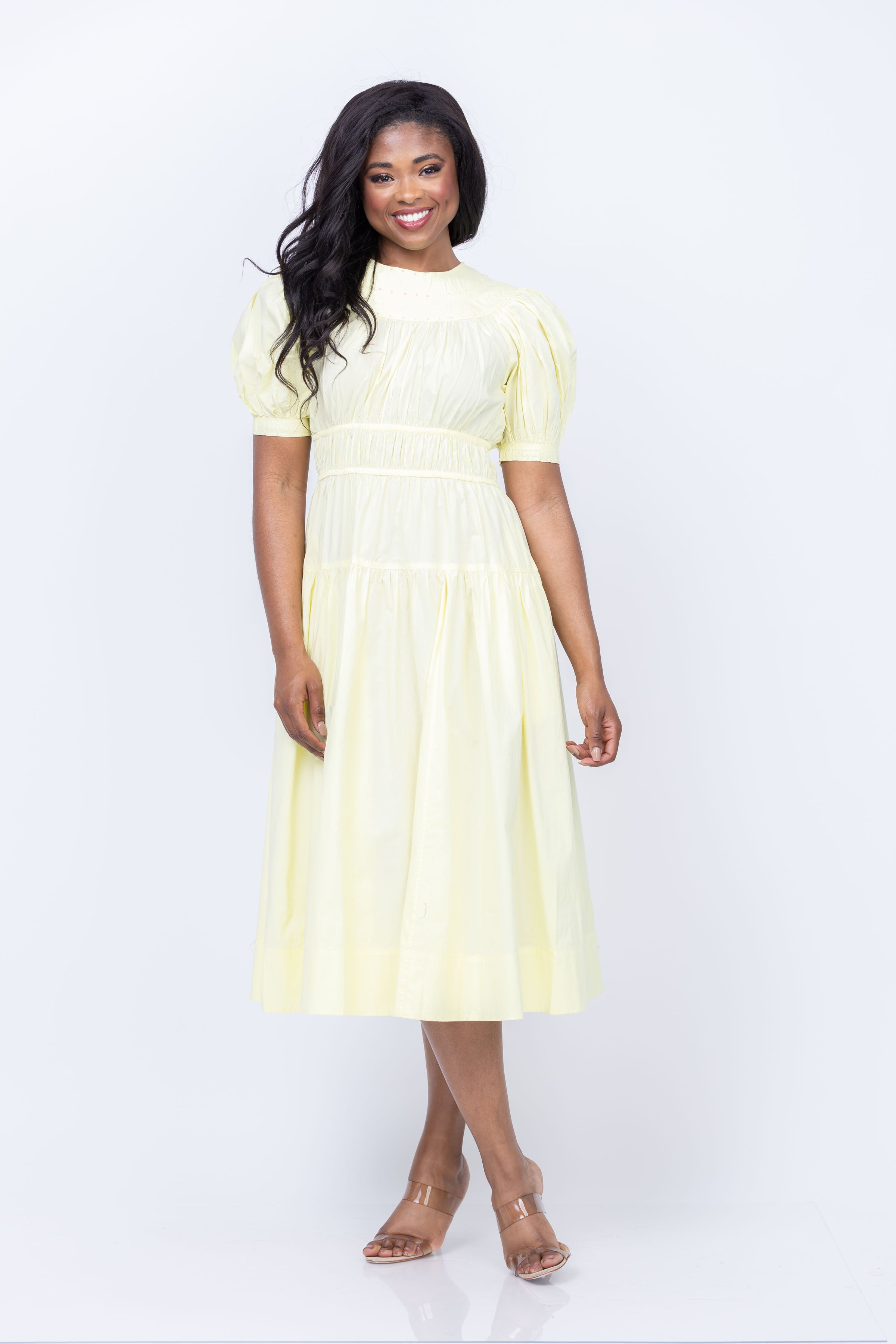 Ulla Johnson Marte Dress in Citron Ulla Johnson Marte Dress in Citron
