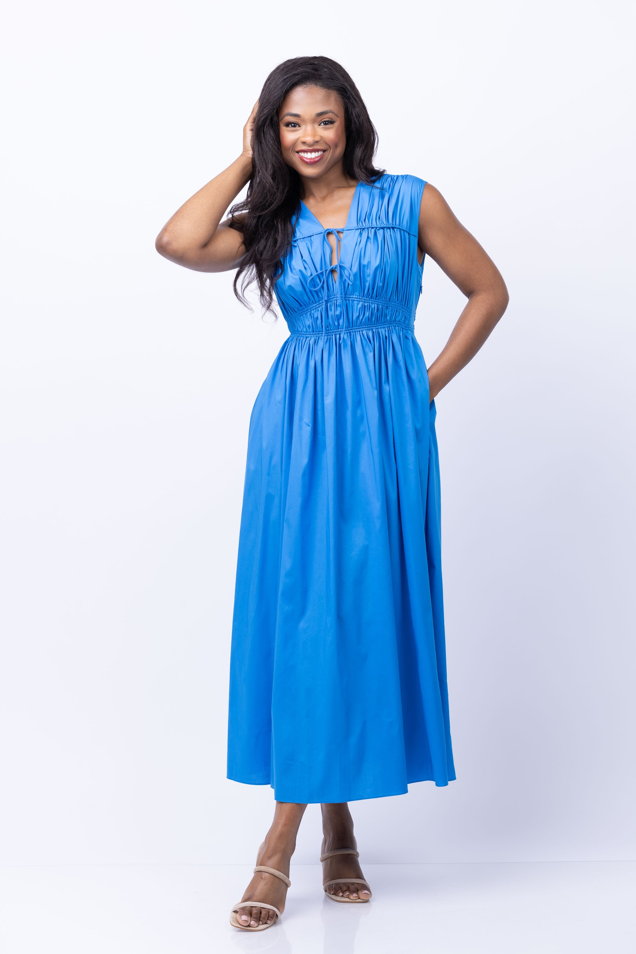 Diane von Furstenberg Gillian Dress in Vivid Blue Diane von Furstenberg Gillian Dress in Vivid Blue