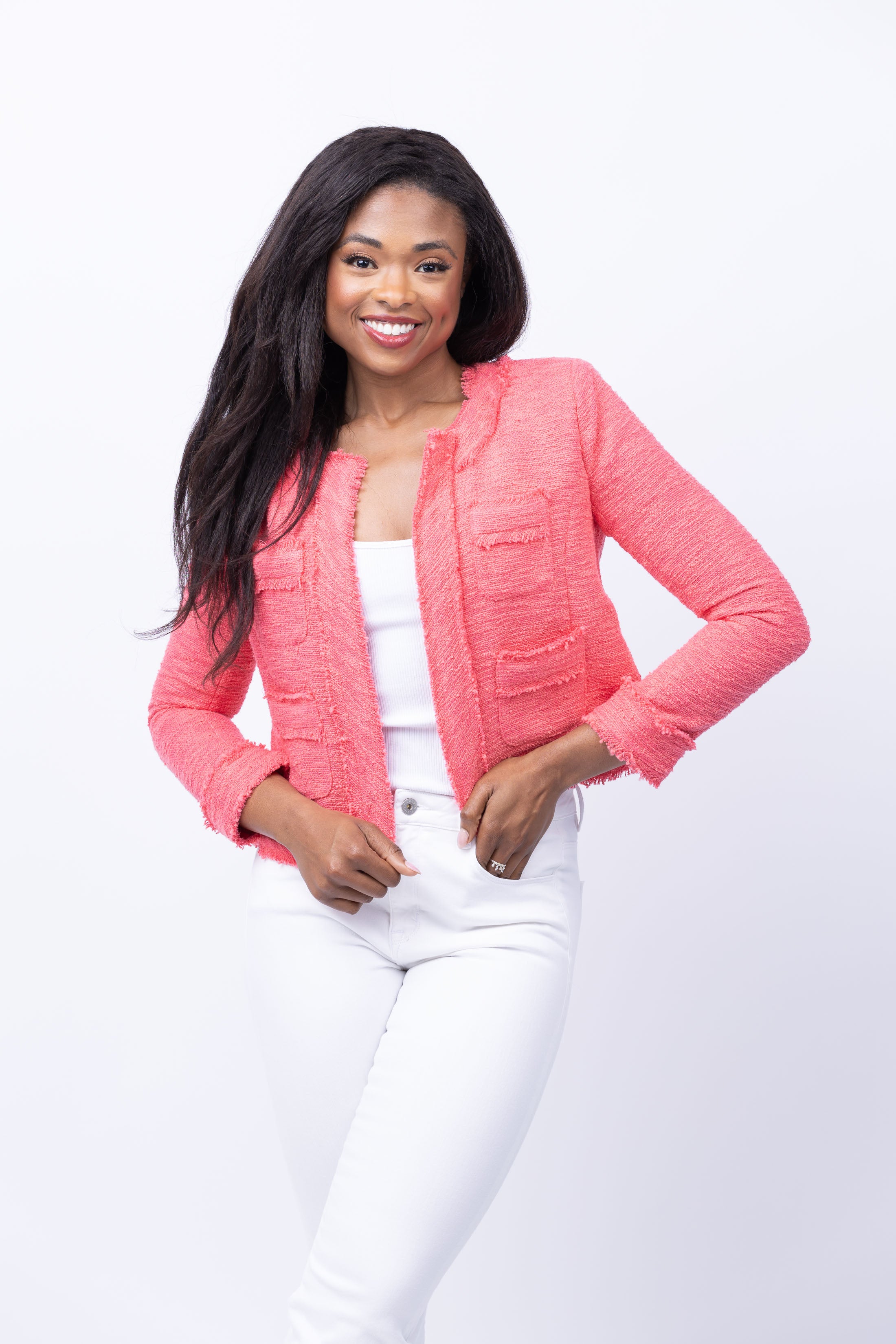 Coral short jacket hotsell