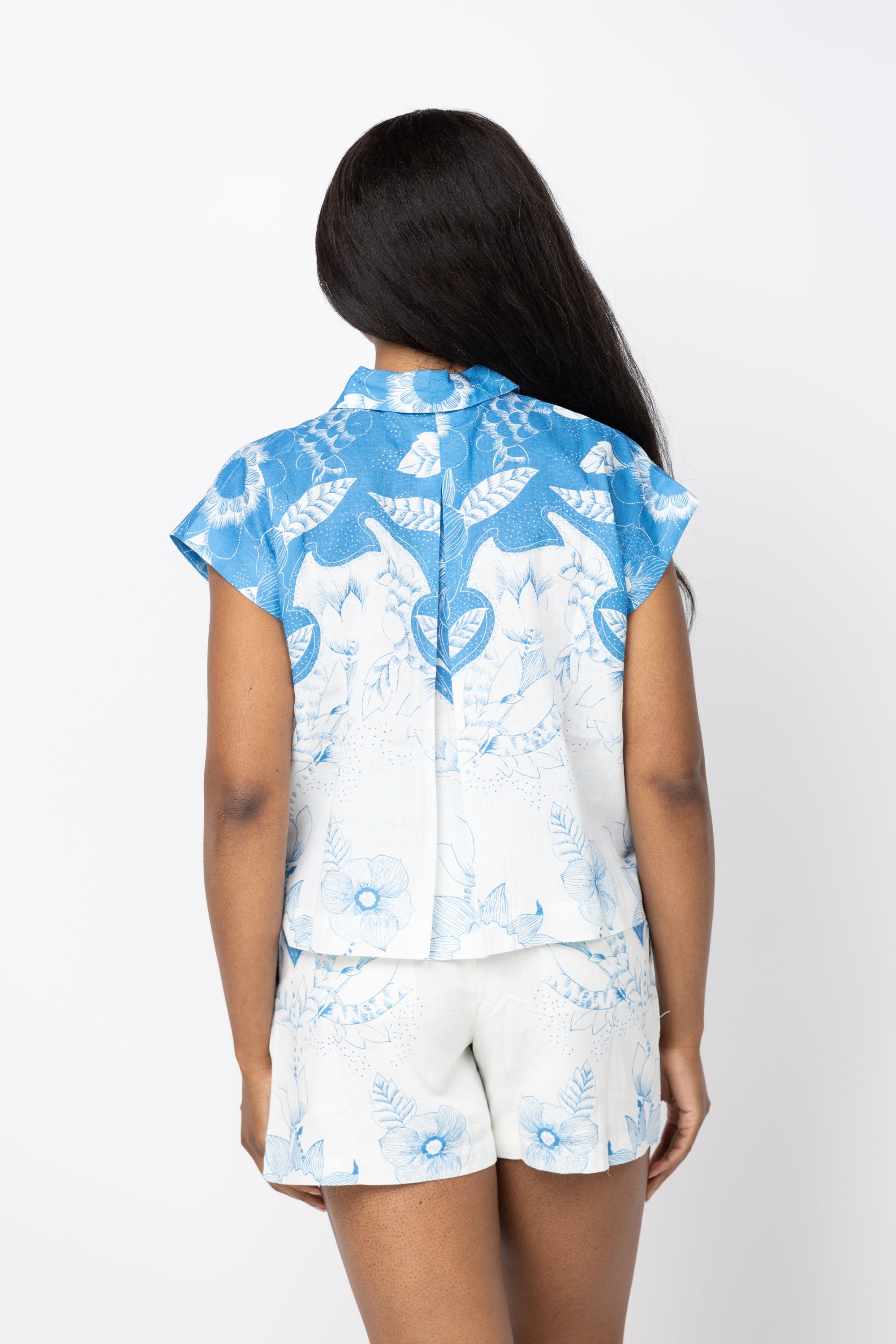 Cleobella Simone Blouse in Celestia Print