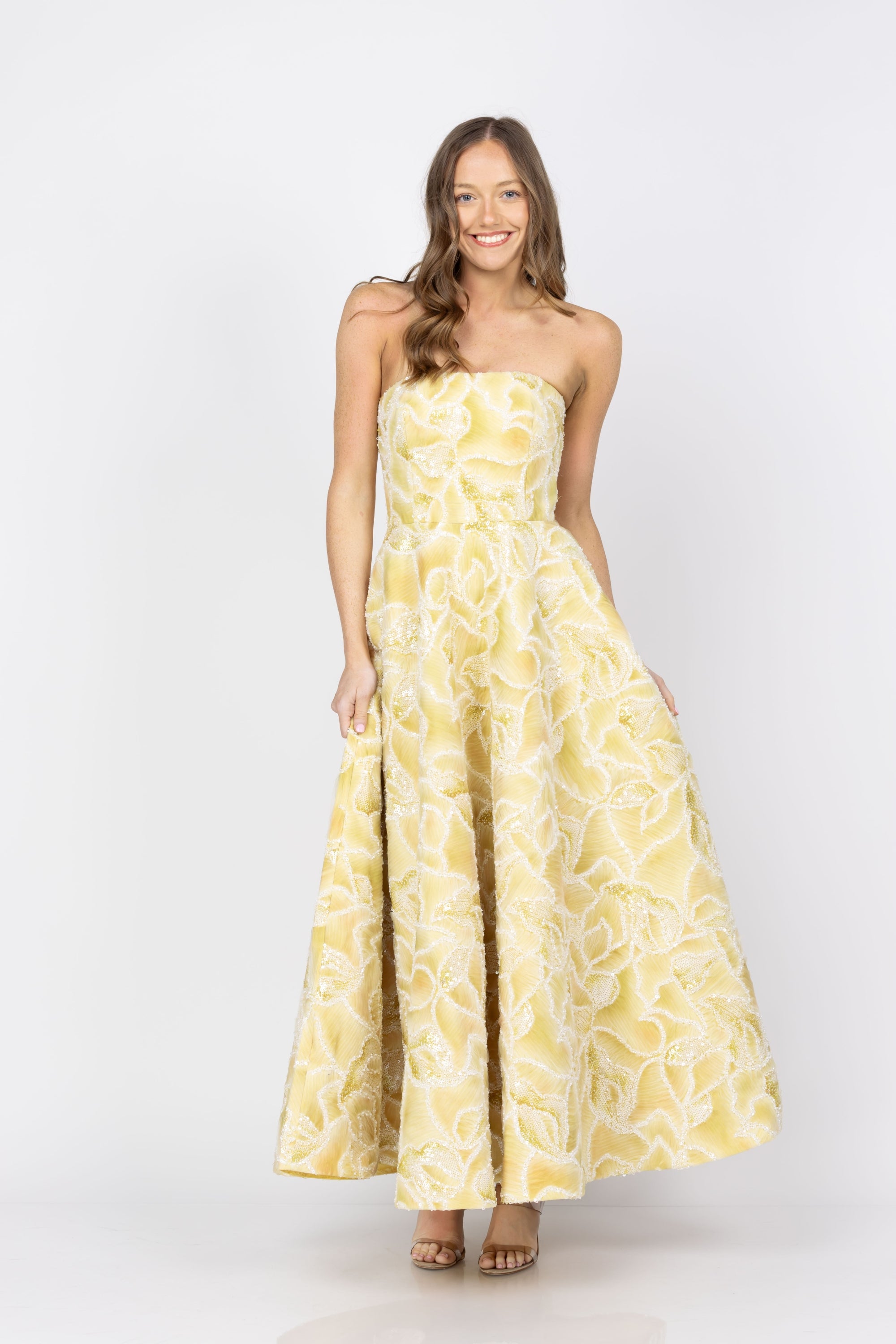 canary yellow maxi dress Helsi Vivian Dress in Canary
