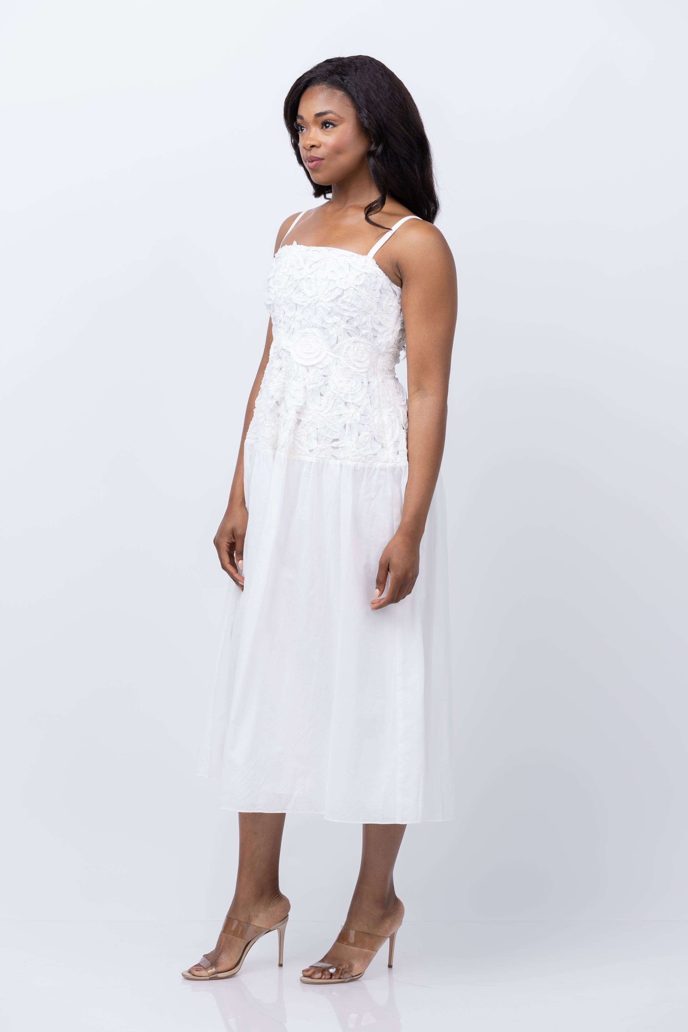 Simkhai Veronica Dress in White