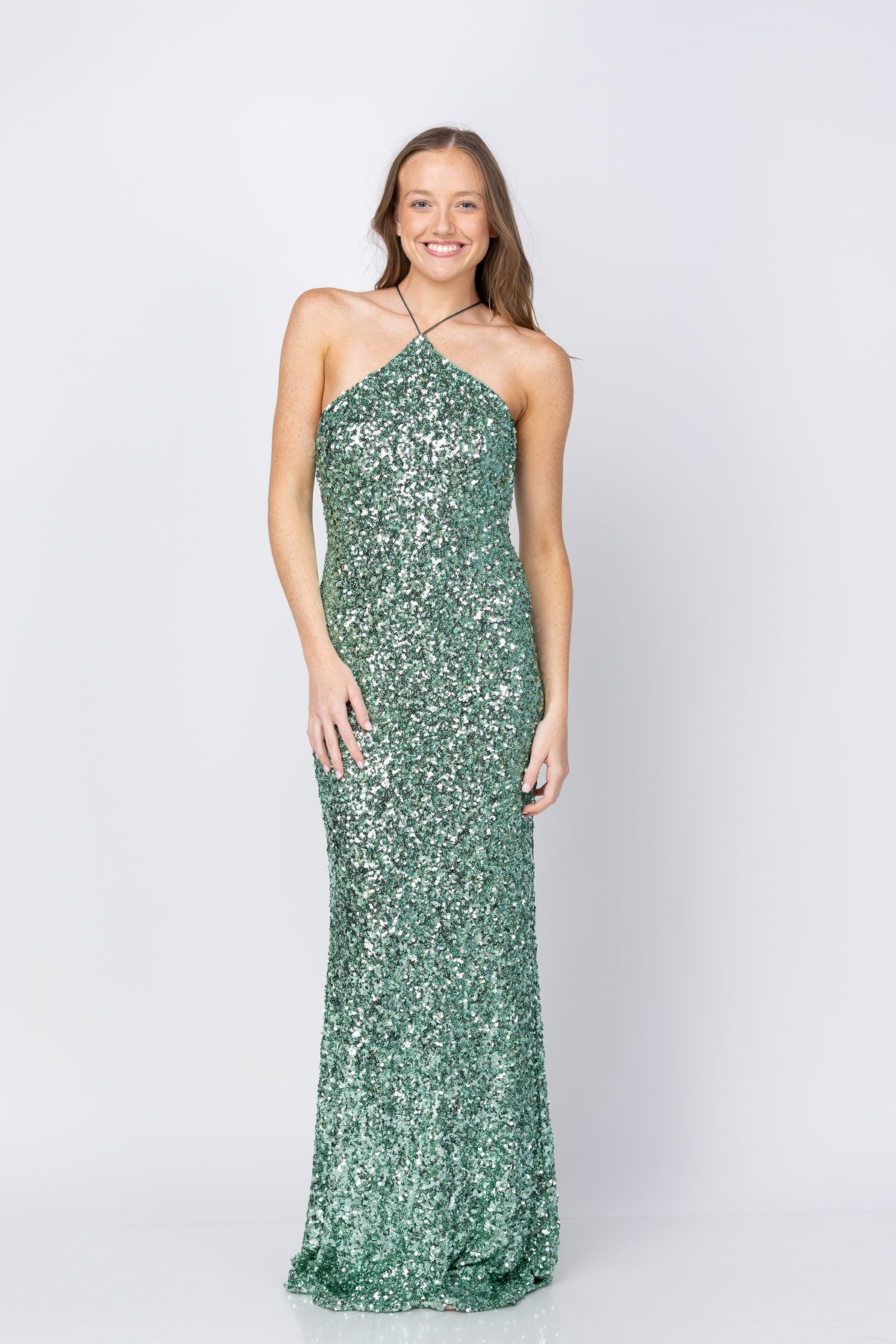 The Sei Diamond Gown In Thyme