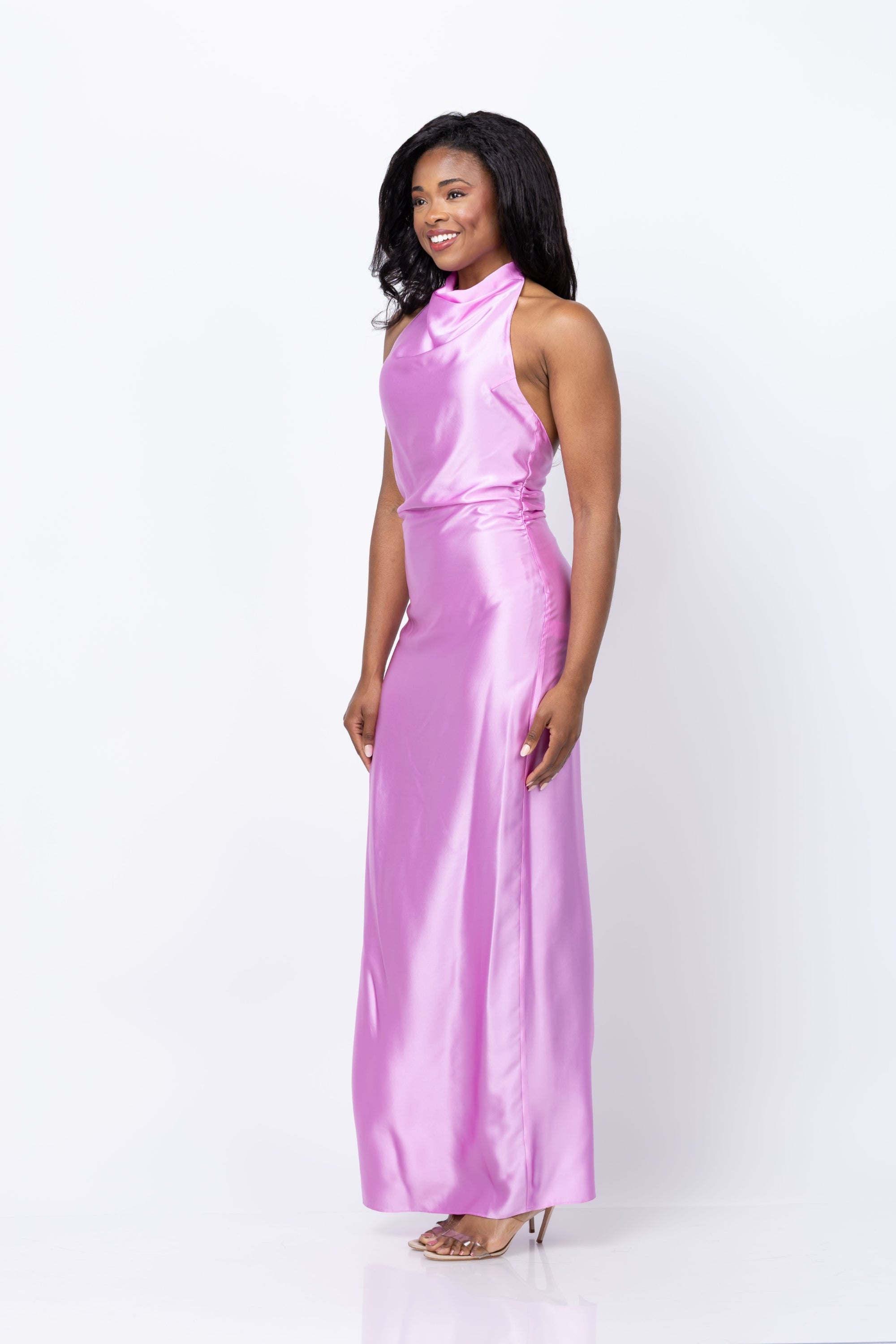 Amanda Uprichard Marcine Dress in Azalea Amanda Uprichard Marcine Dress in Azalea