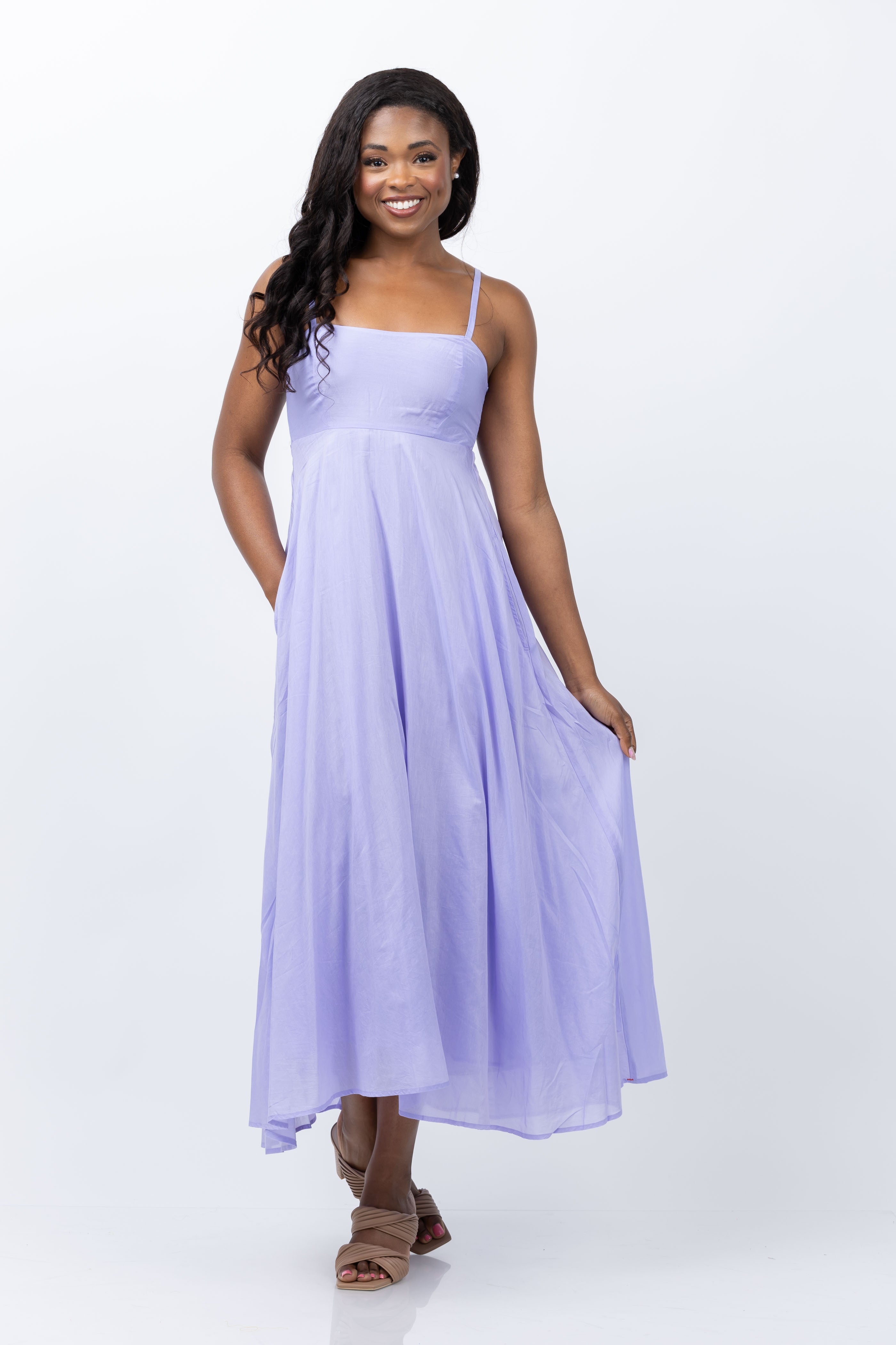 XiRENA Kaiti Dress in Bright Lilac