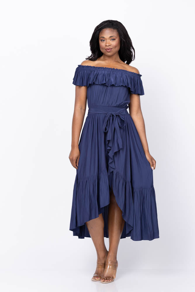 Ramy Brook Gloria Dress in Spring Navy