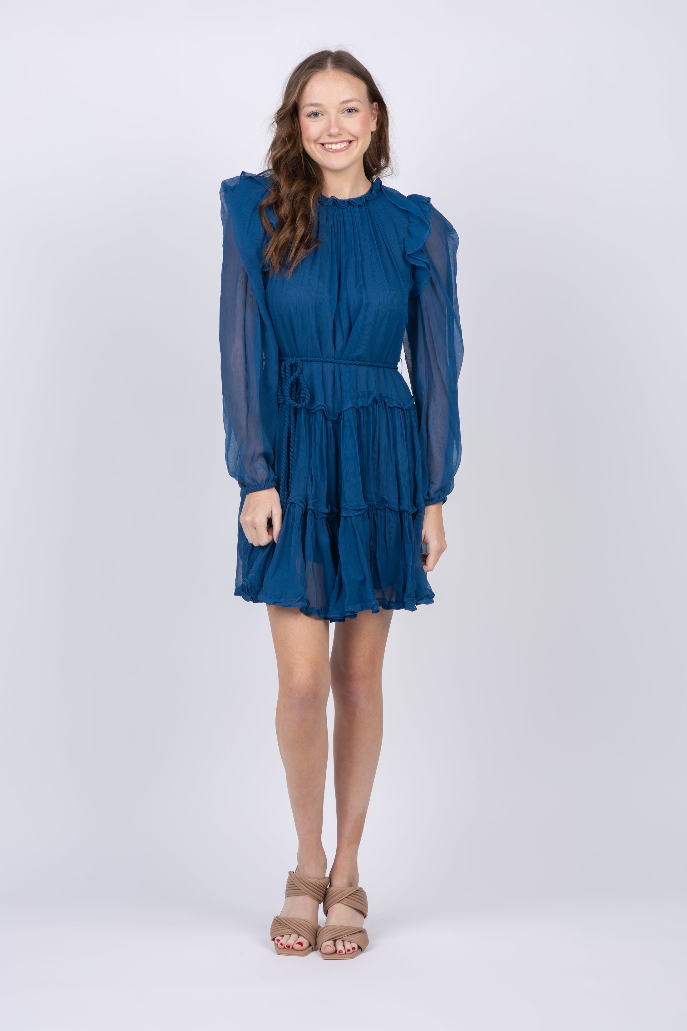 Ulla Johnson Gaelle Dress in Sapphire