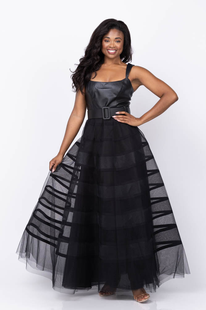 Sachin & Babi Veruca Gown in Black