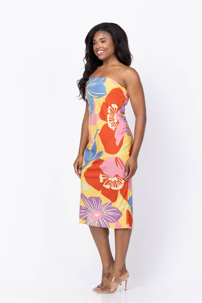 Amanda Uprichard Shiran Dress in Pensacola Print