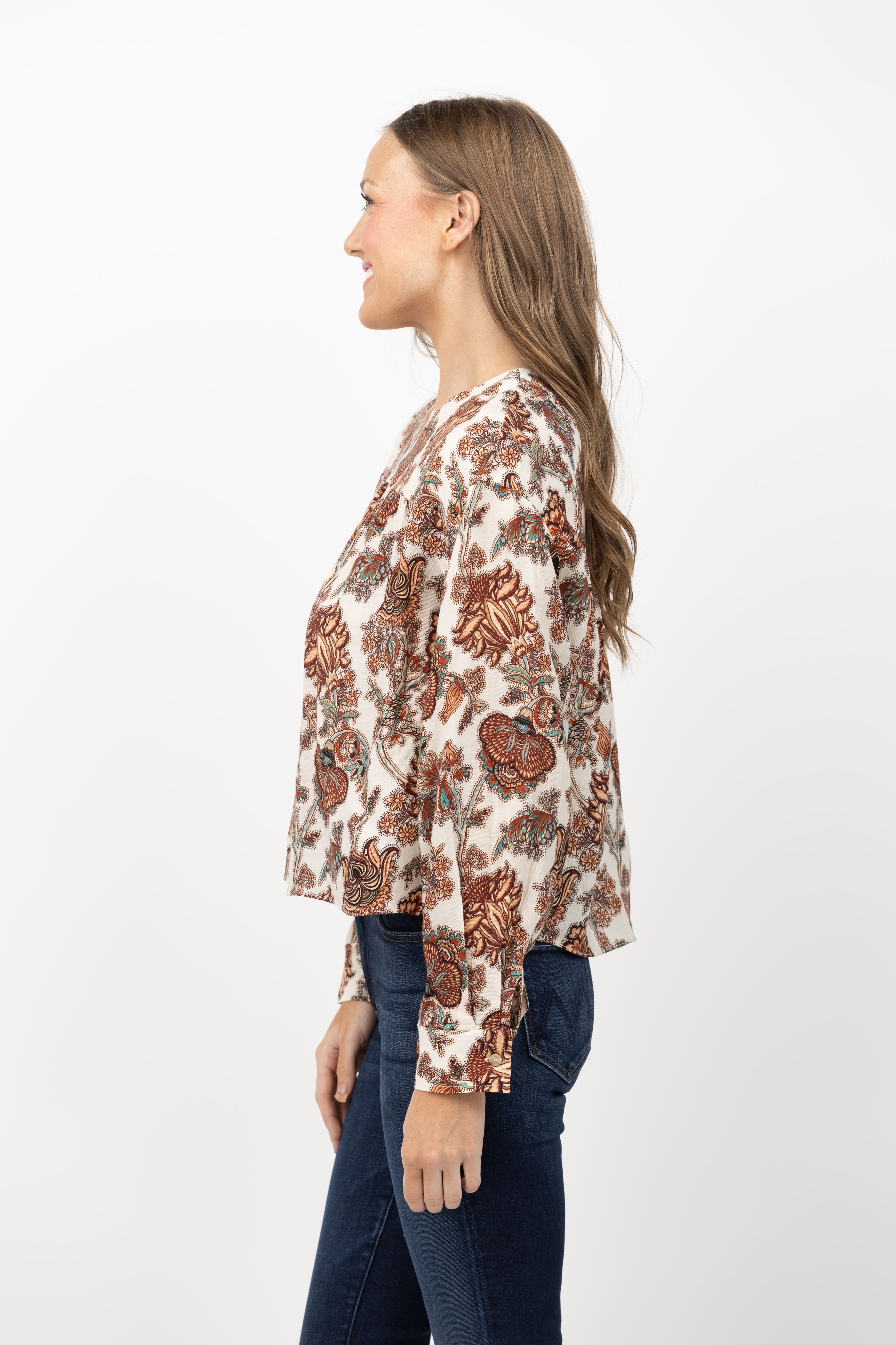 Ulla Johnson Esen Blouse in Freesia