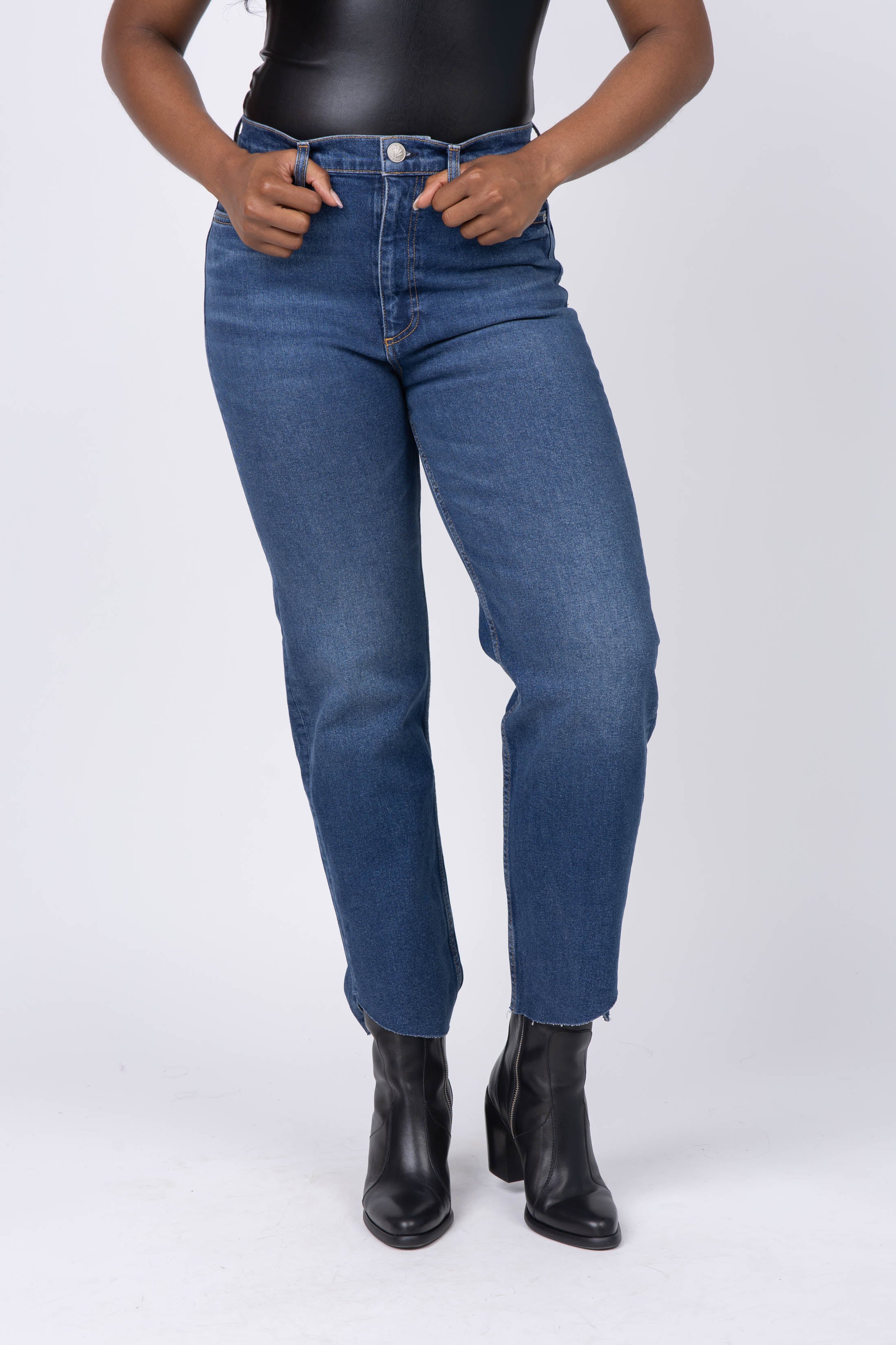 Rag & Bone Harlow Jean in Marine