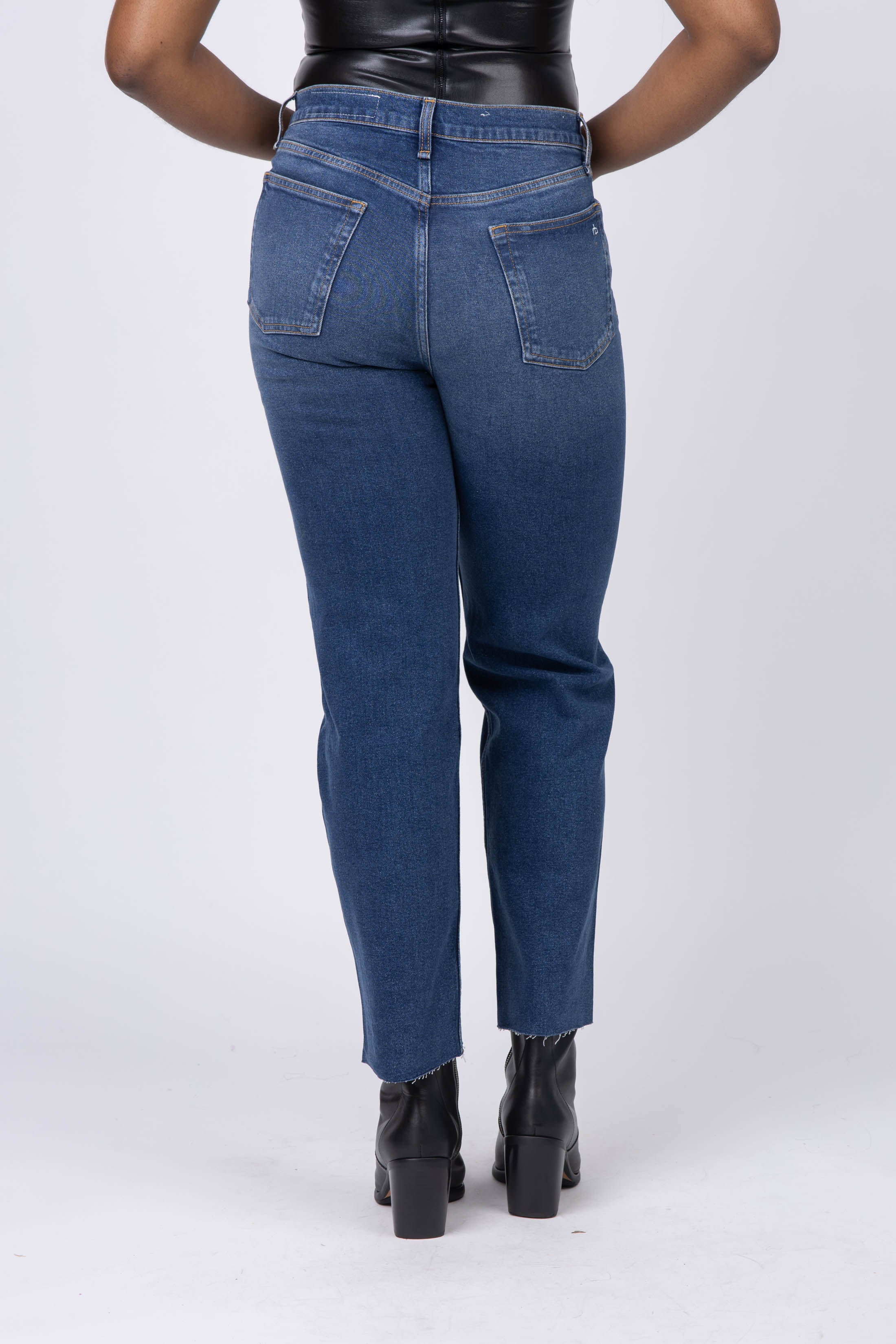 Rag & Bone Harlow Jean in Marine – CoatTails