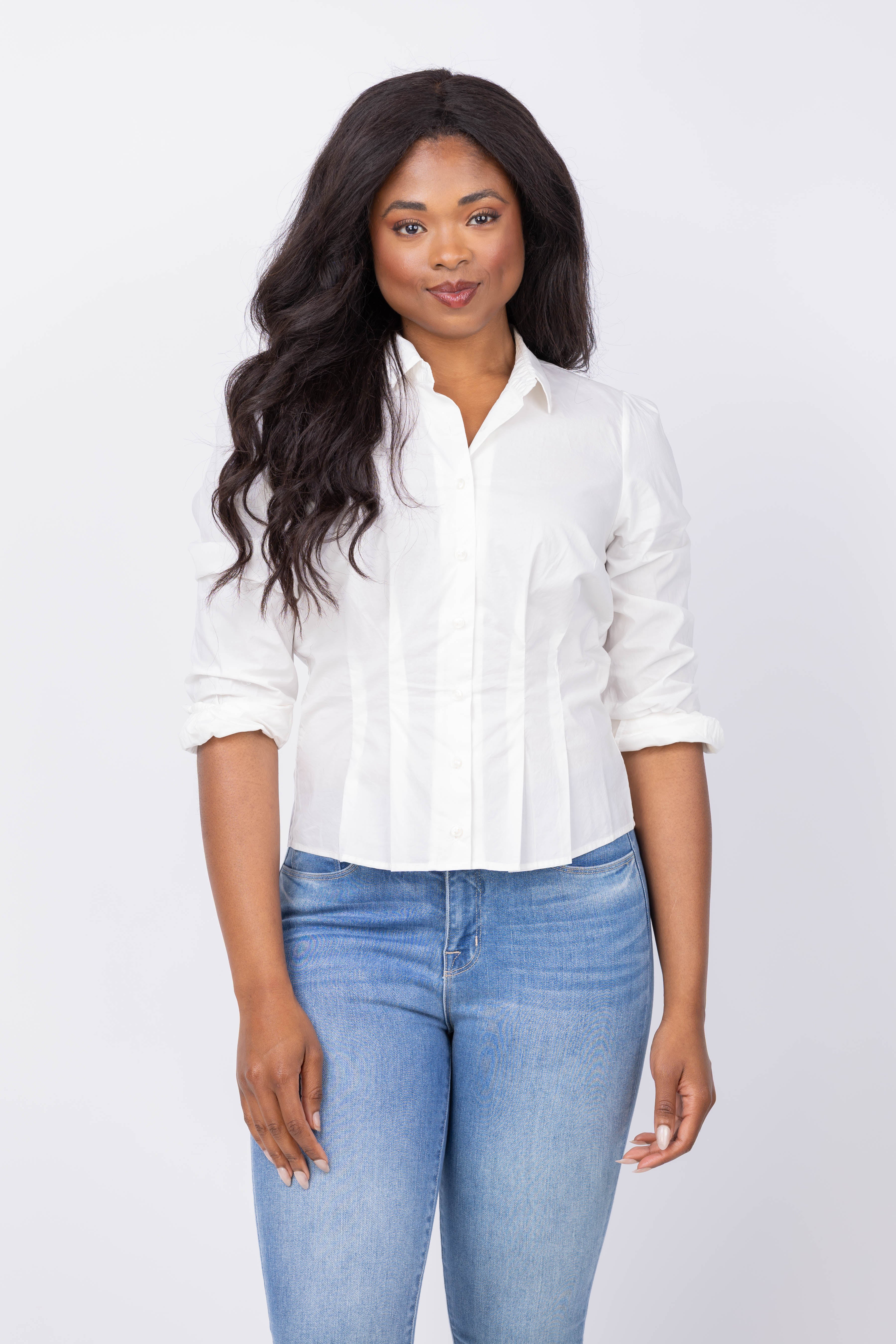 Trovata Valentina Blouse in White