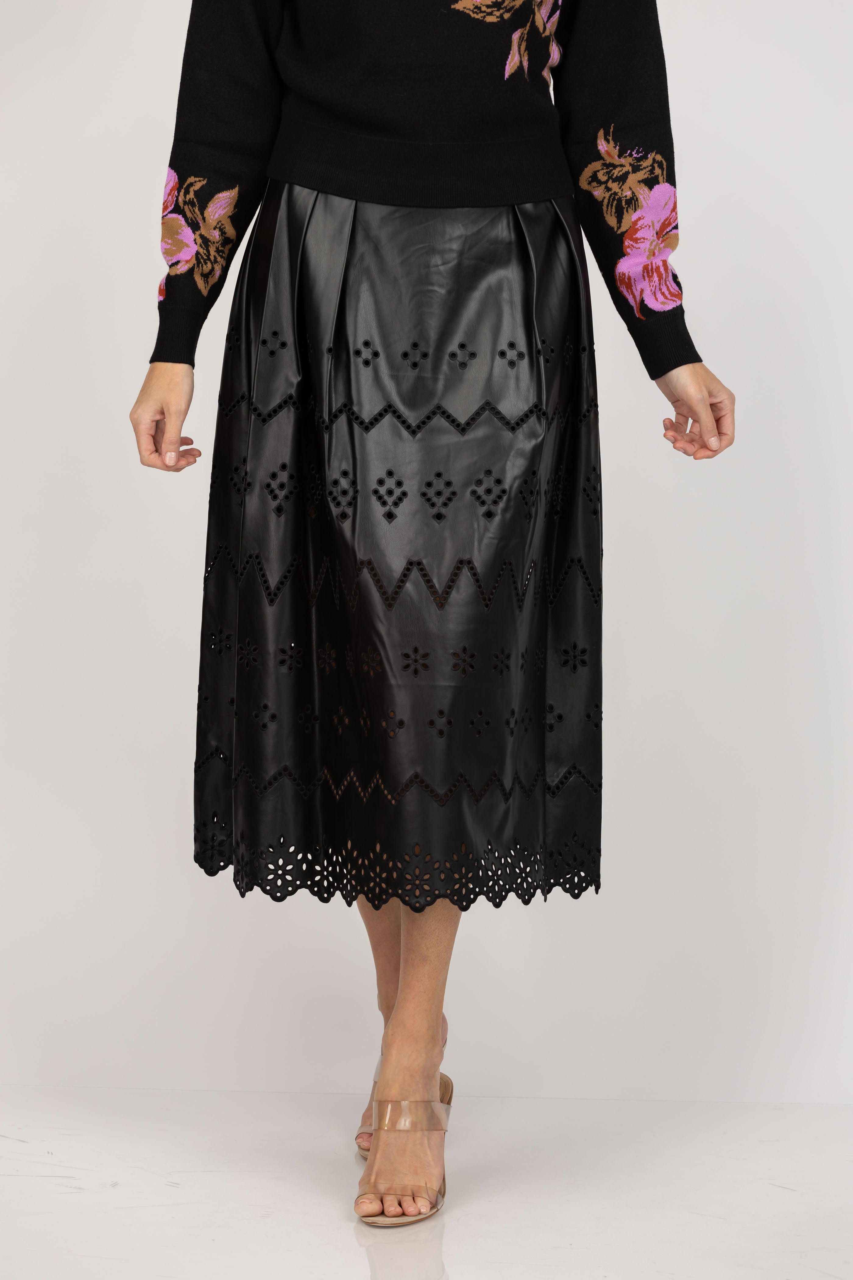 りTHE TOE Mayfair Lace Skirt Mayfair Lace Skirt – THE TOÉ