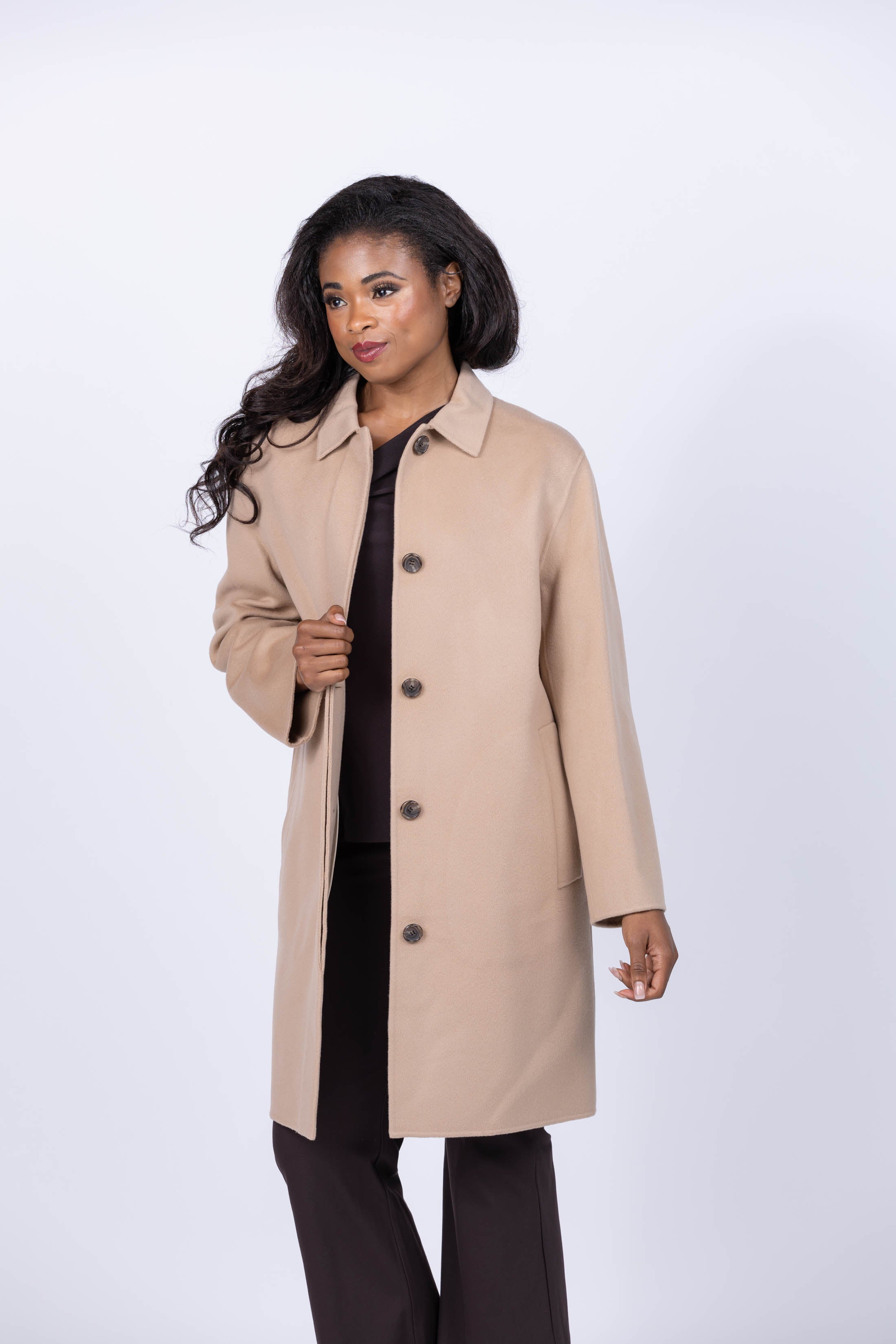 Theory hotsell beige coat