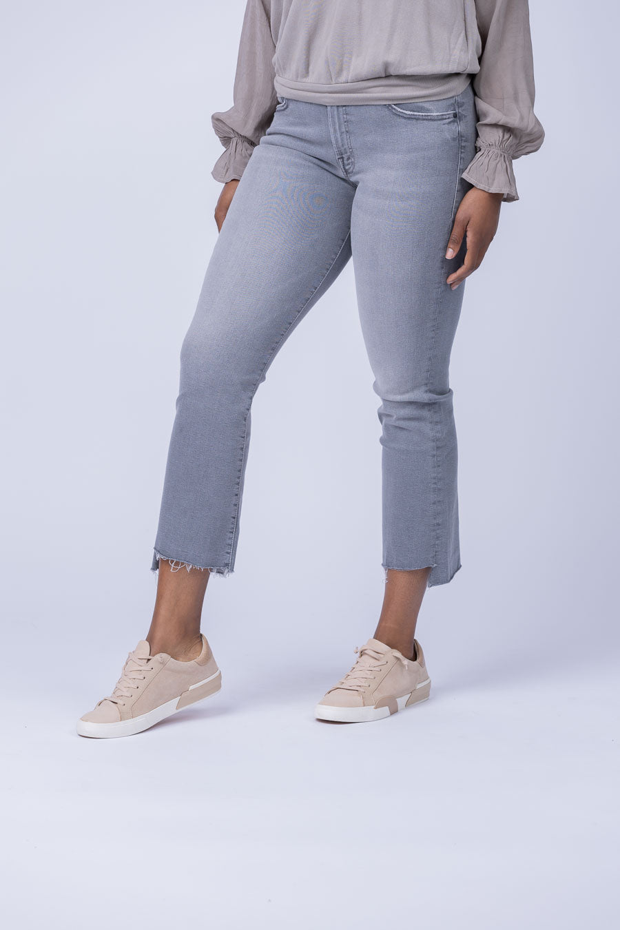 Mother Denim The Insider Crop in Barely There – CoatTails