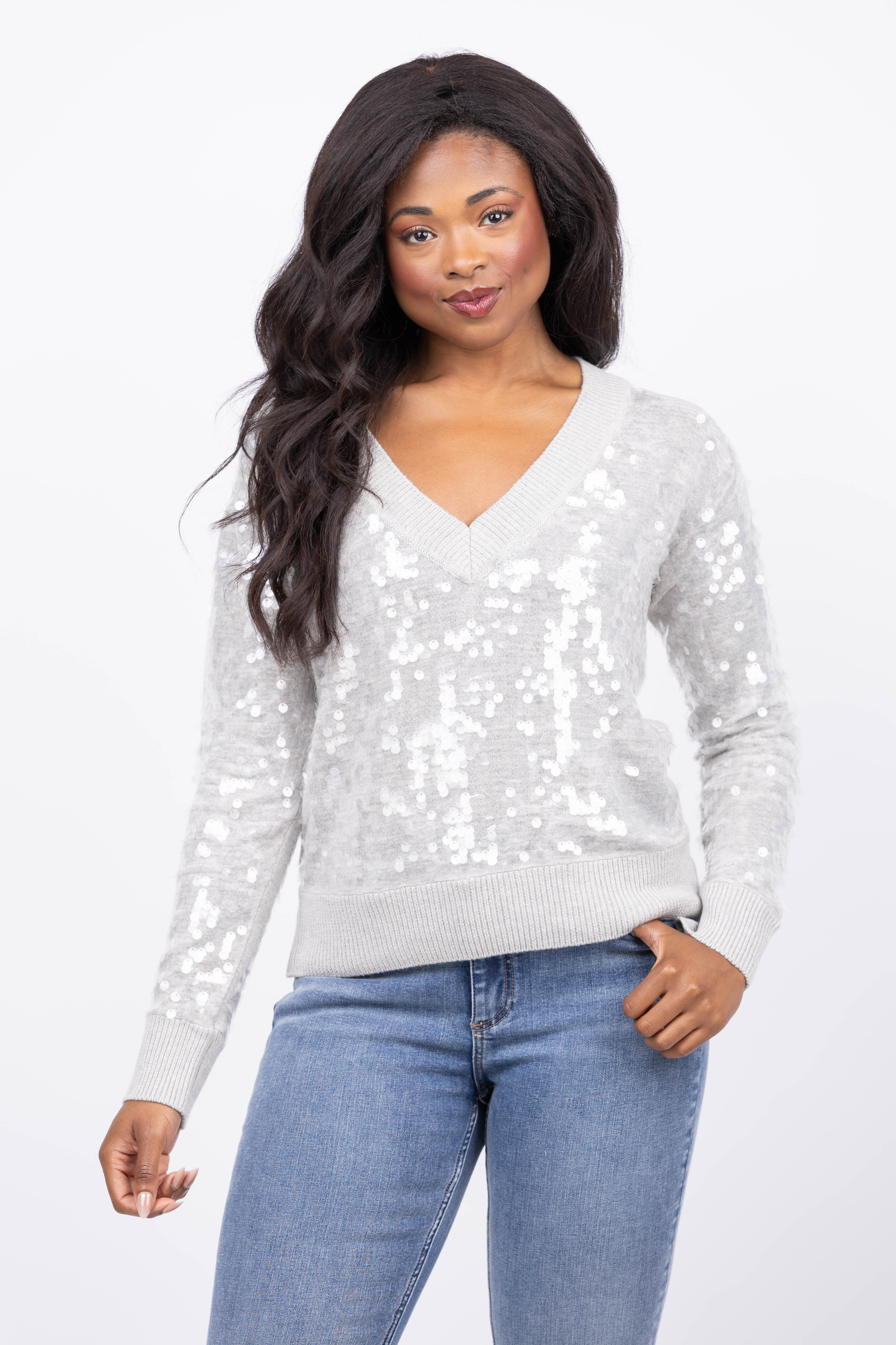 Milly Ilaria Sequin Women Sweater