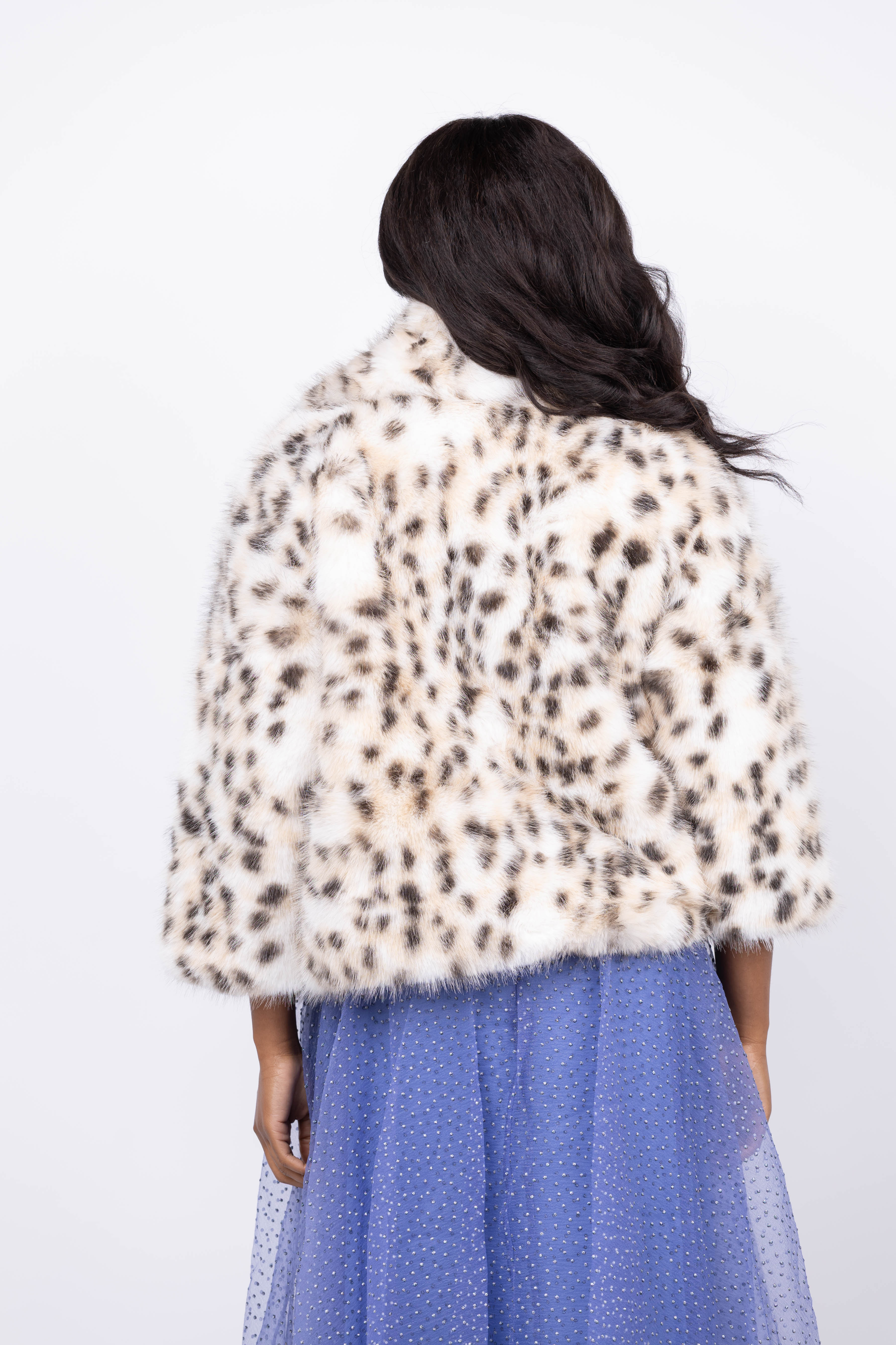 Love Token Aspen Jacket in Snow Leopard