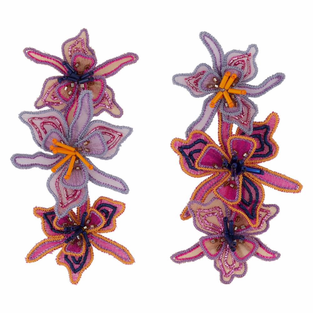 Mignonne Gavigan Xia Earrings in Purple Multi display picture 1