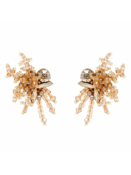 Mignonne Gavigan Dottie Lux Earrings - Gold/Clear